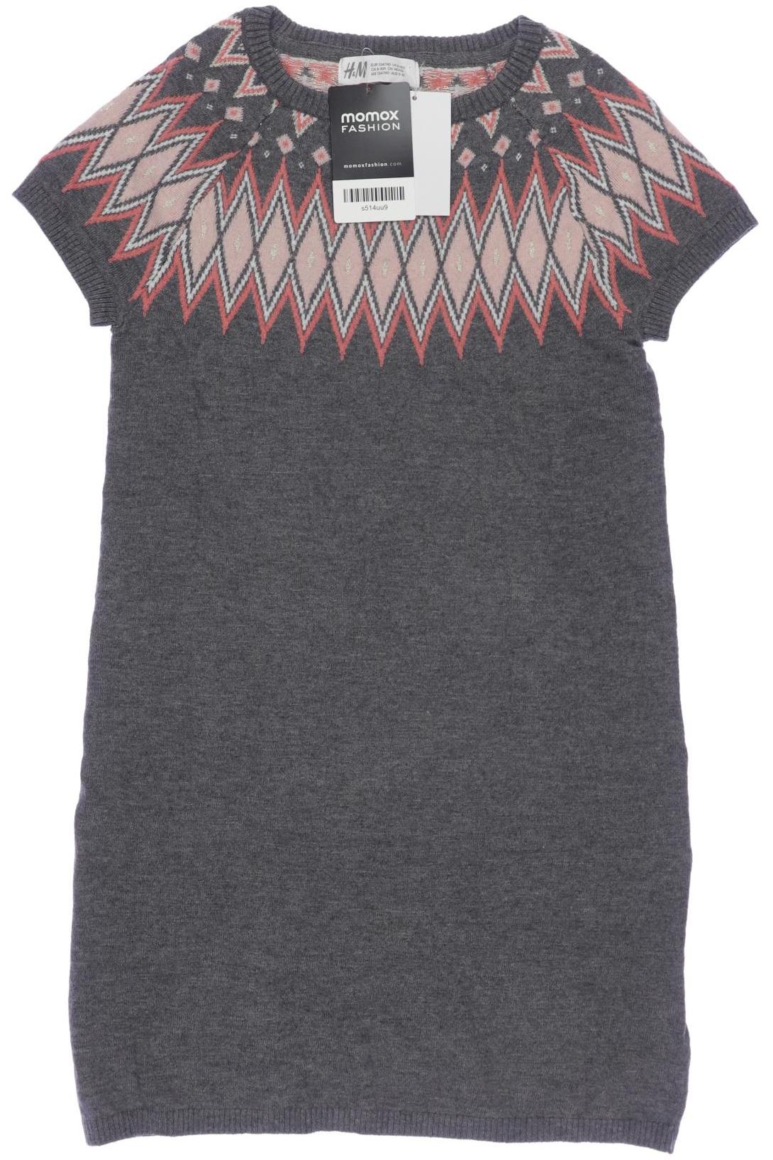 

H&M Mädchen Kleid, grau, Gr. 134/140