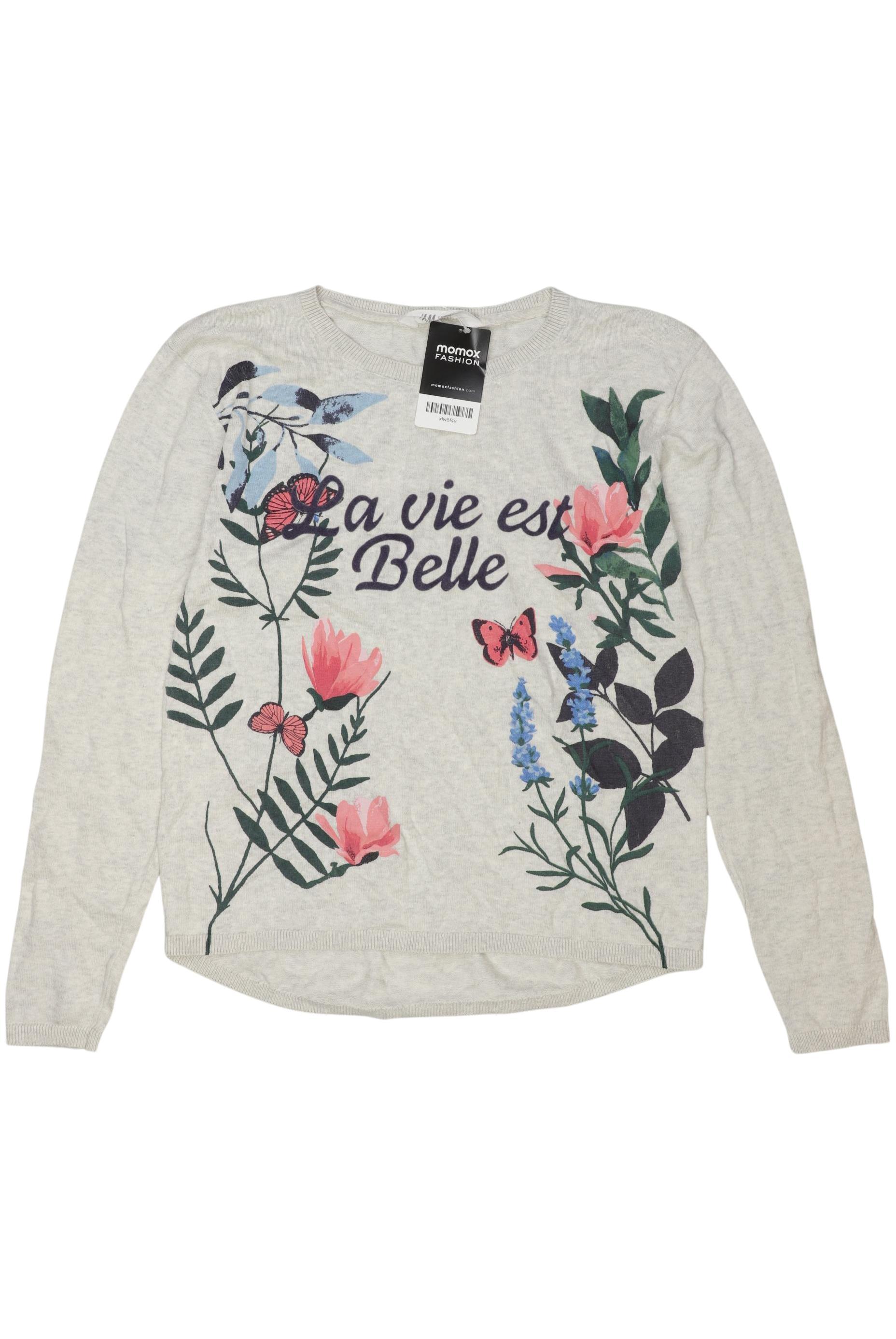 

H&M Mädchen Pullover, grau, Gr. 158/164