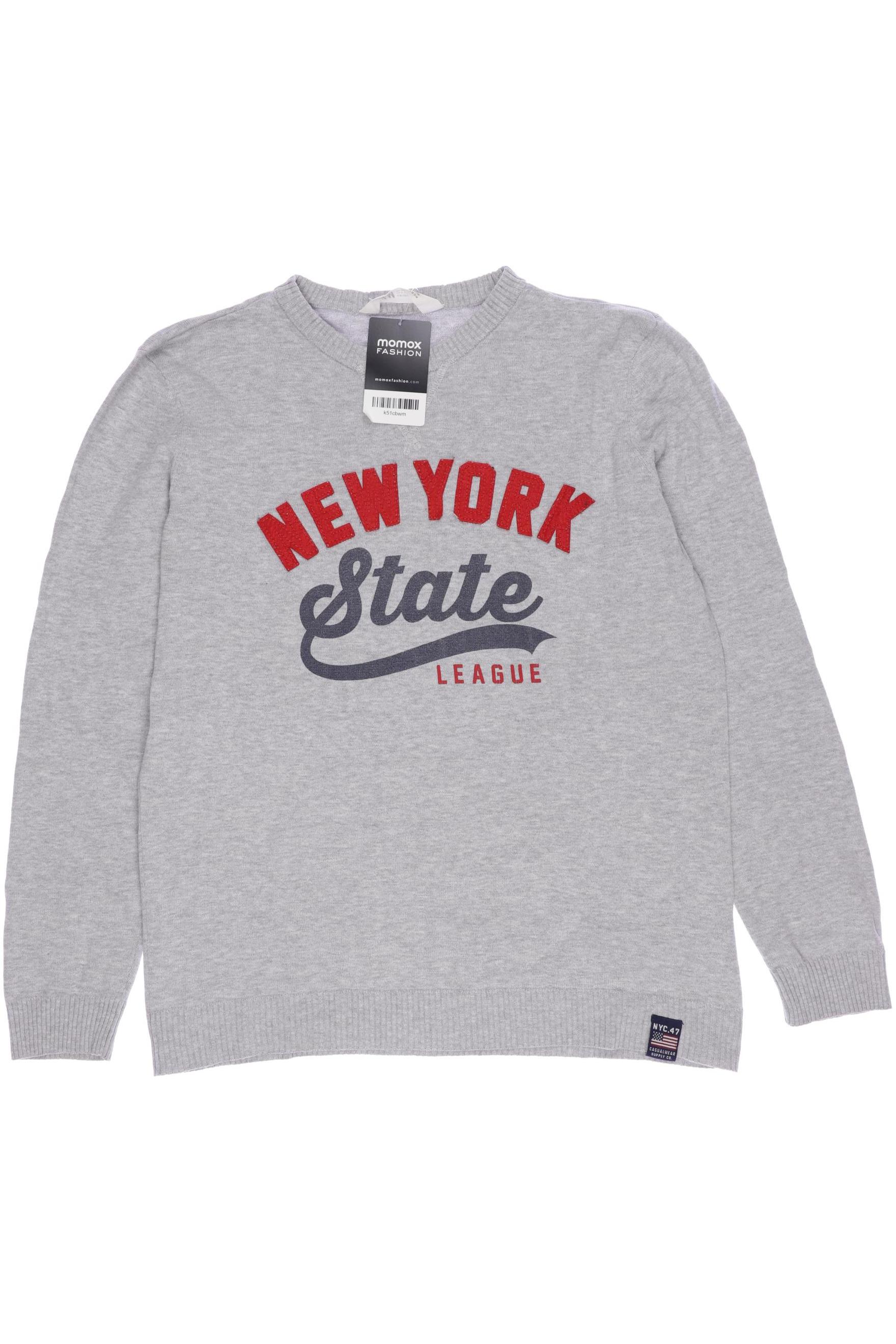 

H&M Damen Pullover, grau, Gr. 158/164