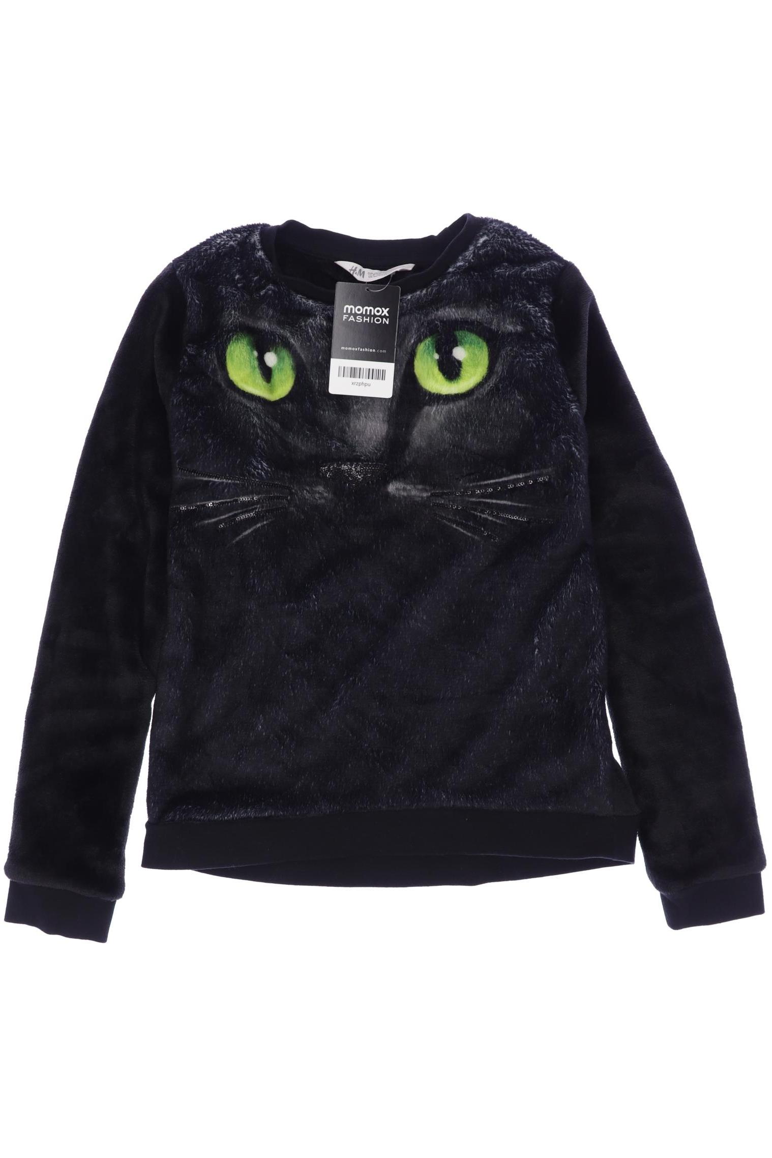

H&M Damen Hoodies & Sweater, schwarz, Gr. 146/152