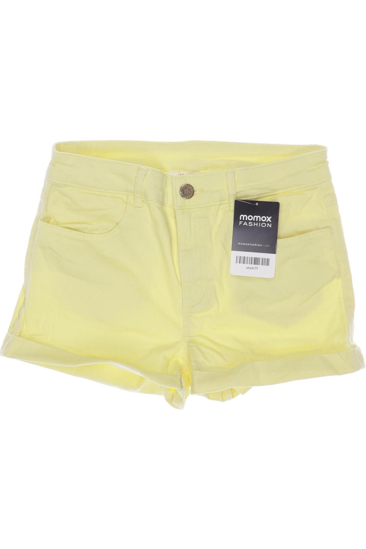 

H&M Damen Shorts, gelb, Gr. 152