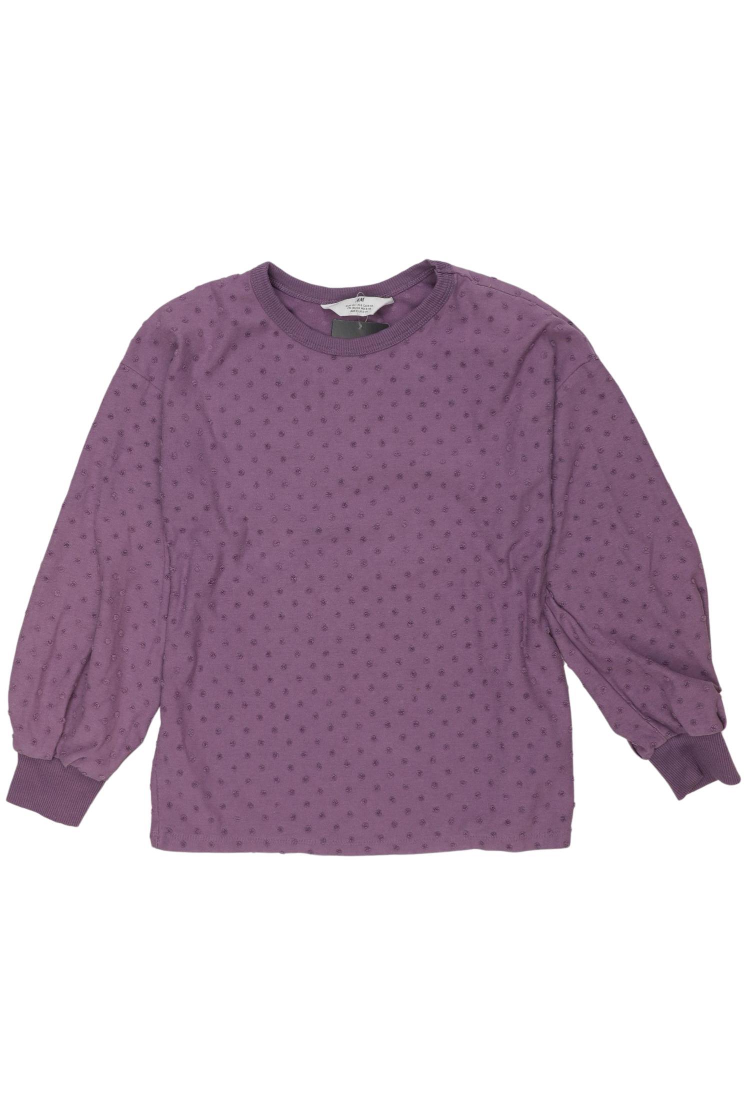 

H&M Mädchen Langarmshirt, flieder, Gr. 134