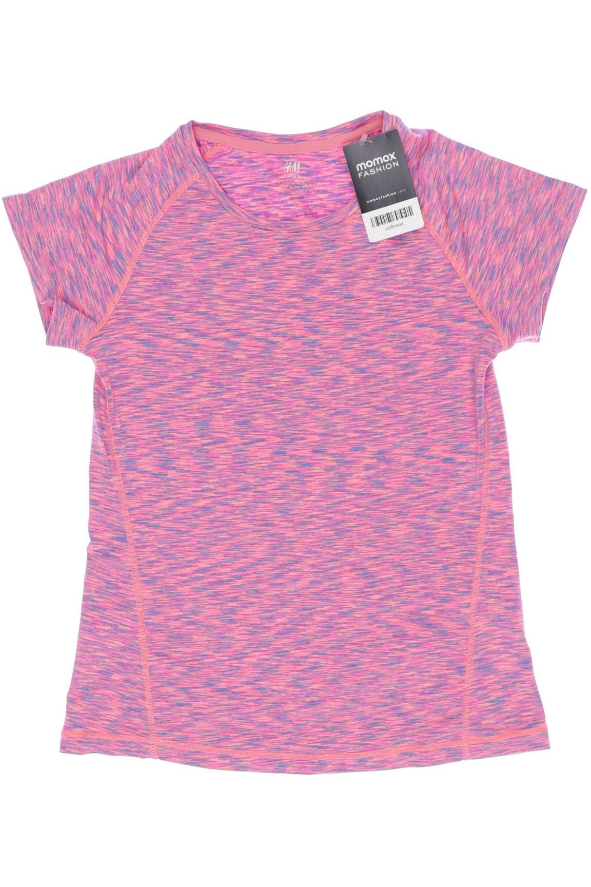 

H&M Damen T-Shirt, pink, Gr. 146
