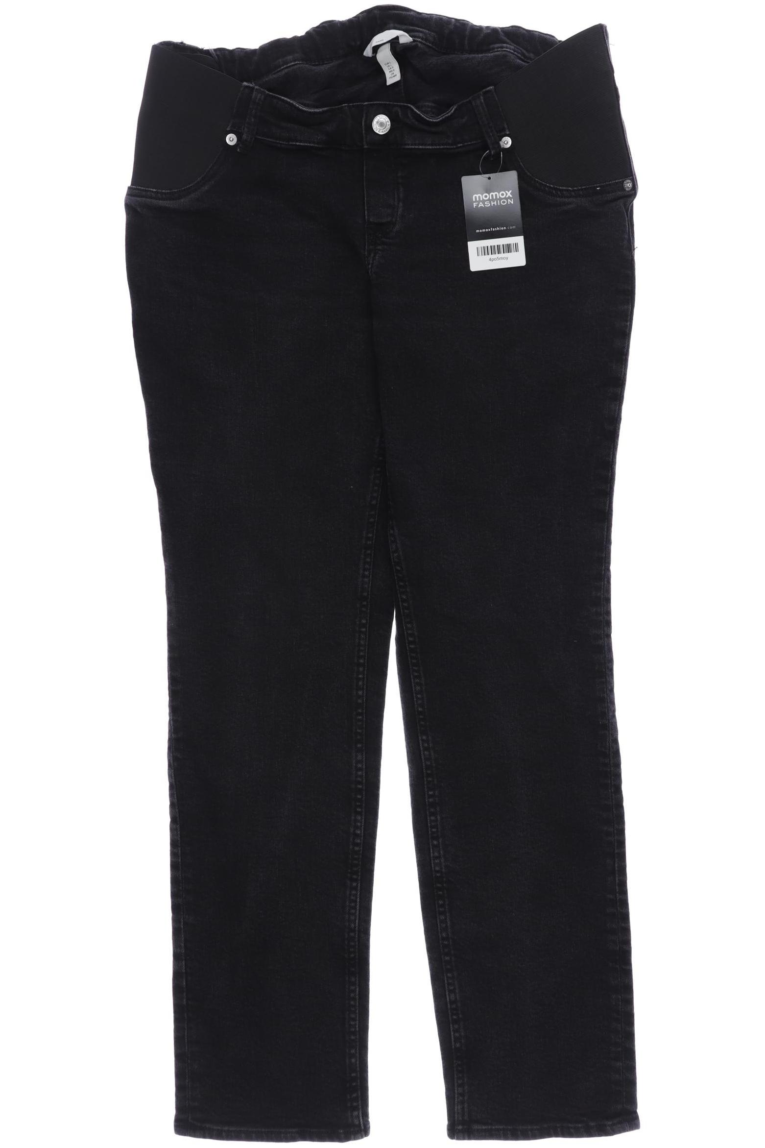

H&M Mama Damen Jeans, schwarz, Gr. 0