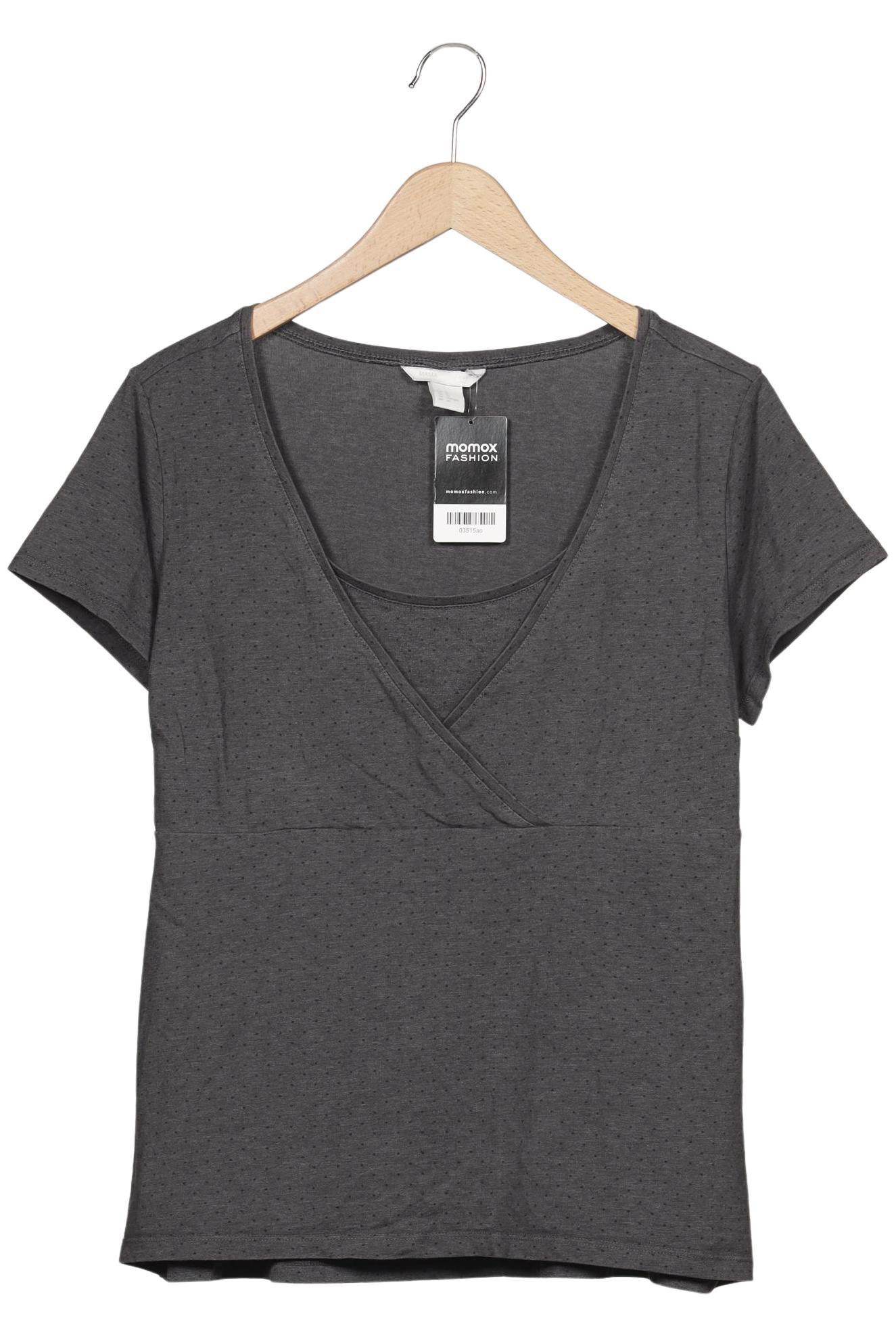 

H&M Mama Damen T-Shirt, grau, Gr. 44