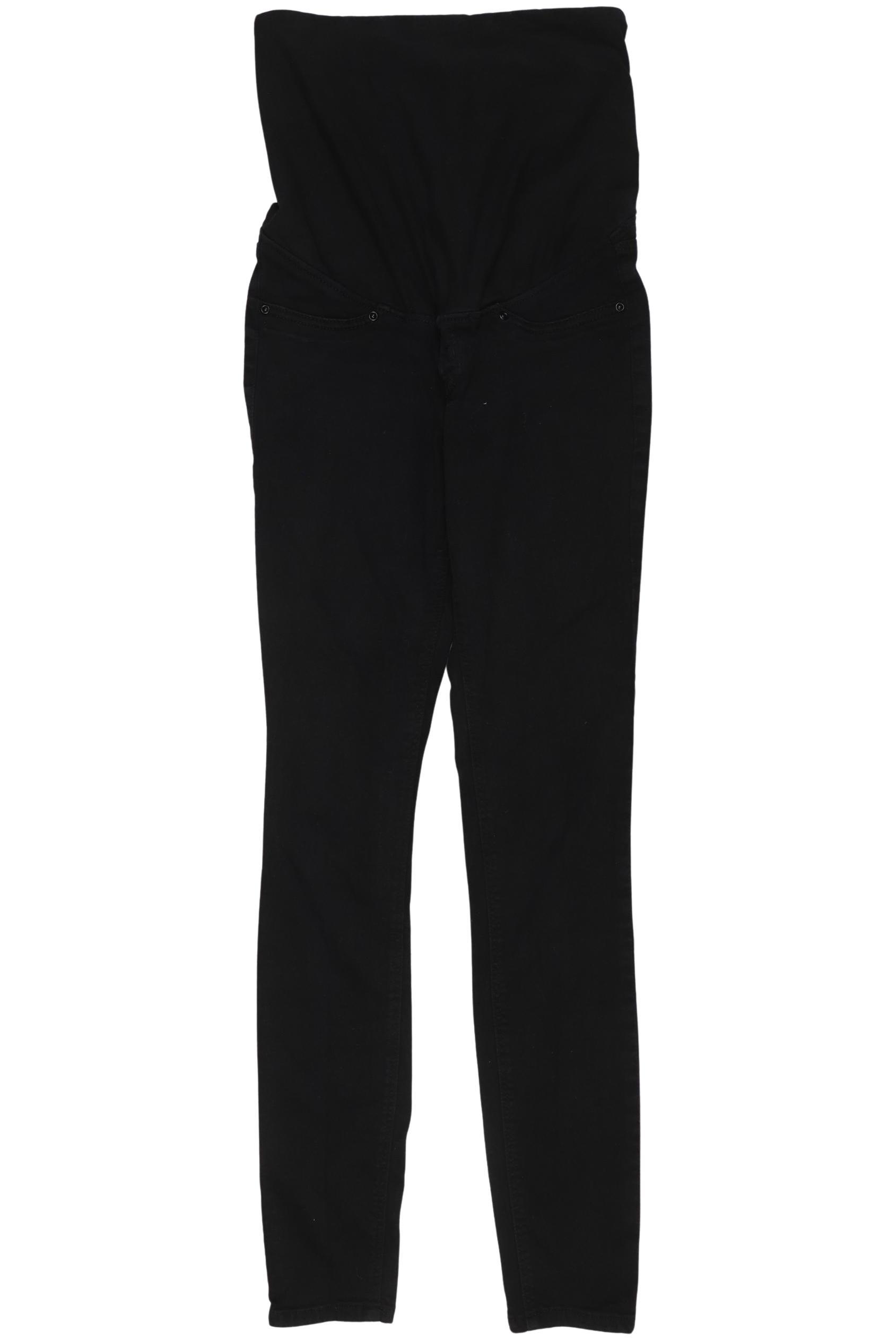 

H&M Mama Damen Jeans, schwarz, Gr. 0
