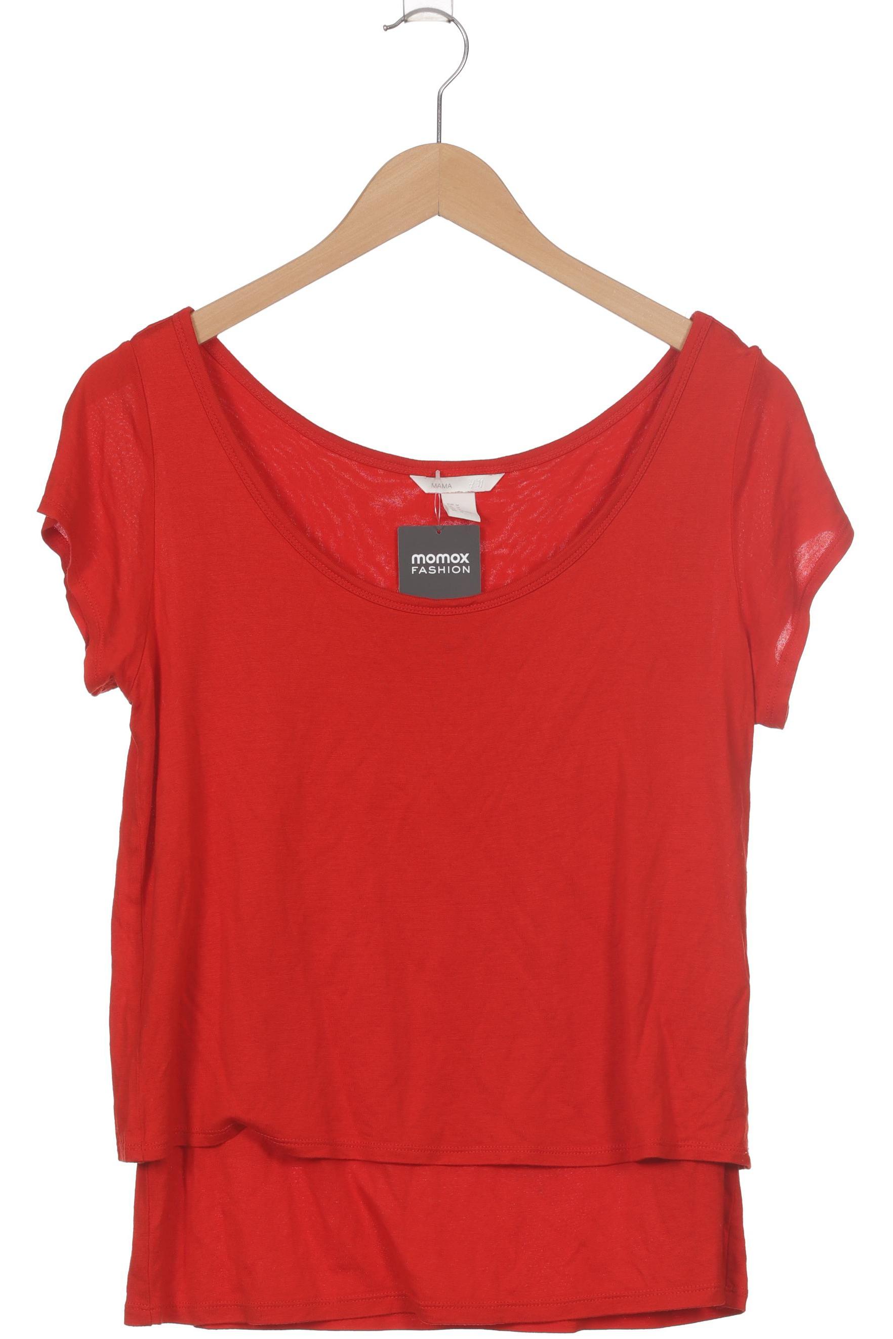 

H&M Mama Damen T-Shirt, rot, Gr. 38