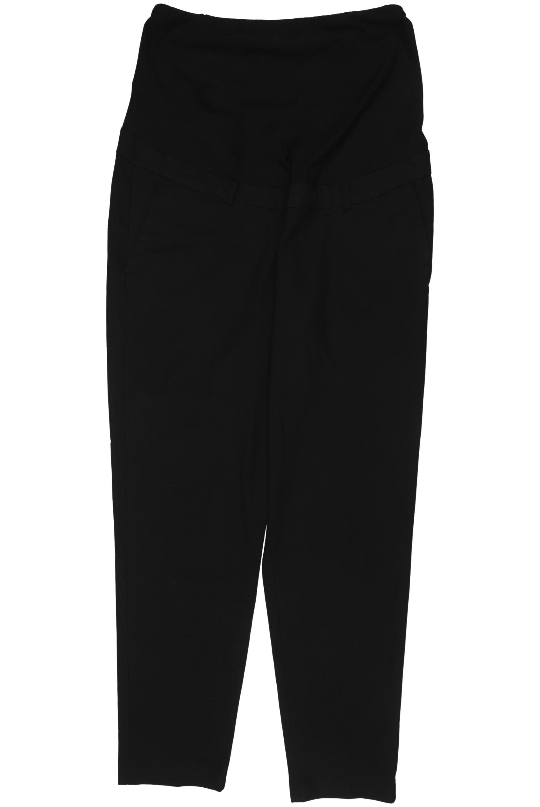 

H&M Mama Damen Stoffhose, schwarz, Gr. 0
