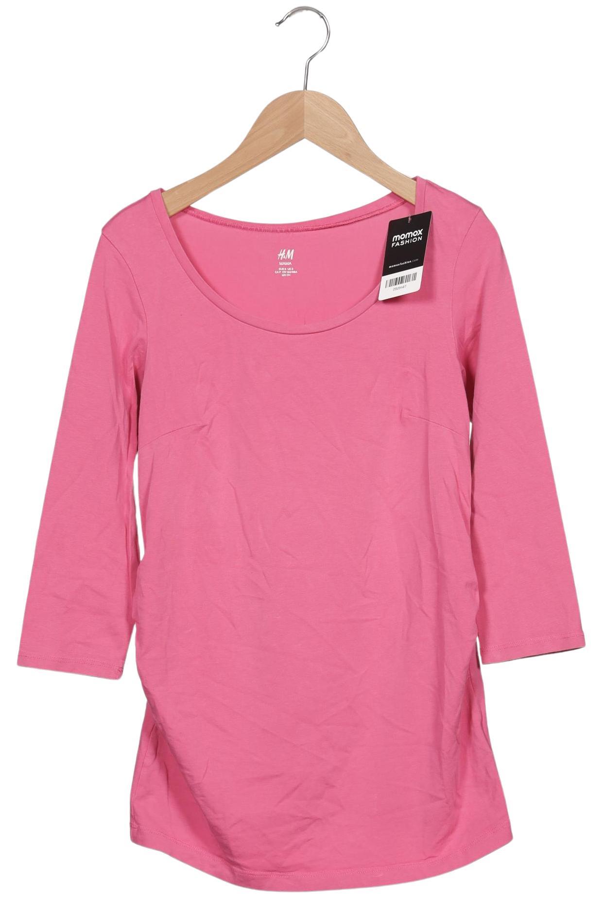 

H&M Mama Damen Langarmshirt, pink, Gr. 36