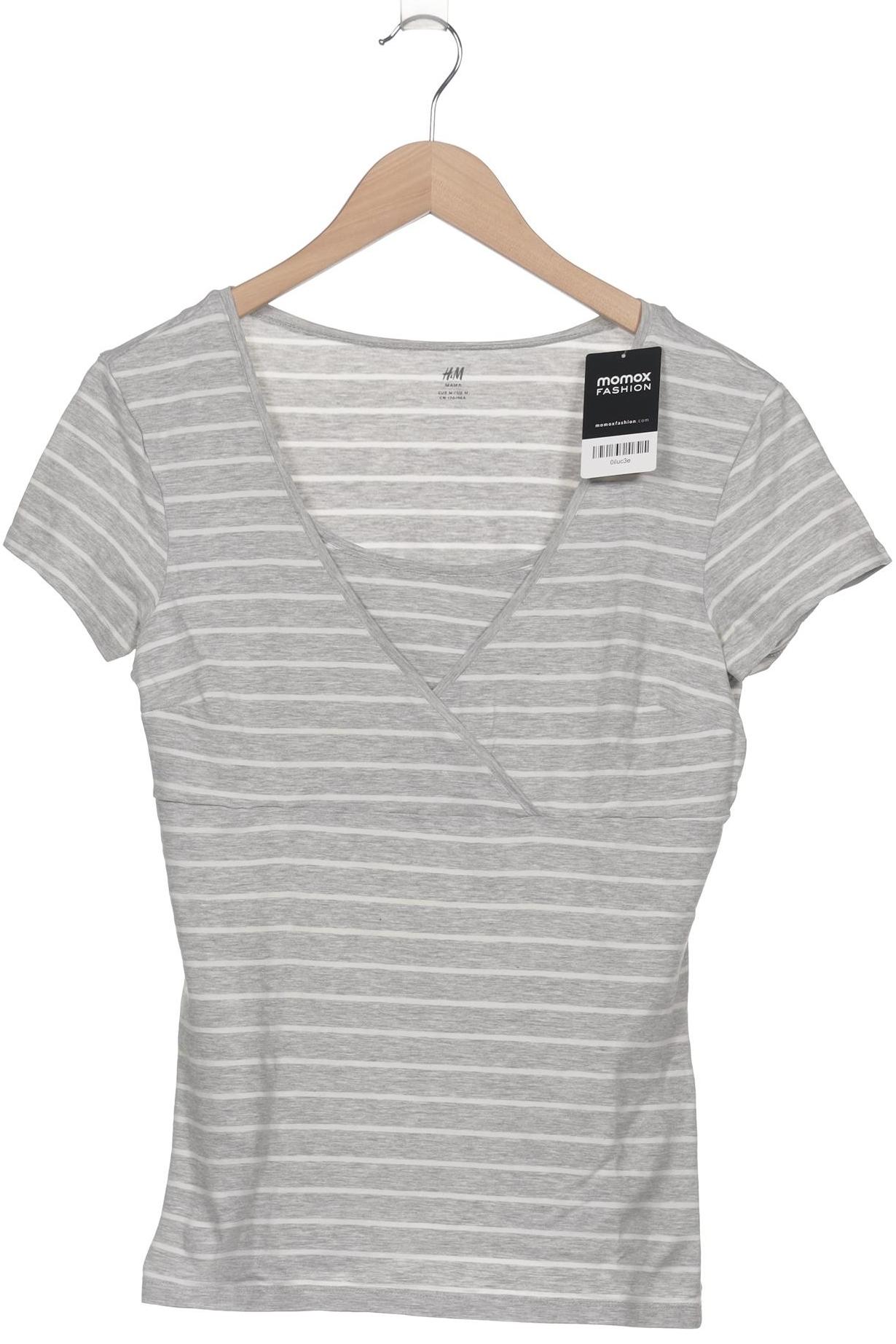 

H&M Mama Damen T-Shirt, grau, Gr. 38