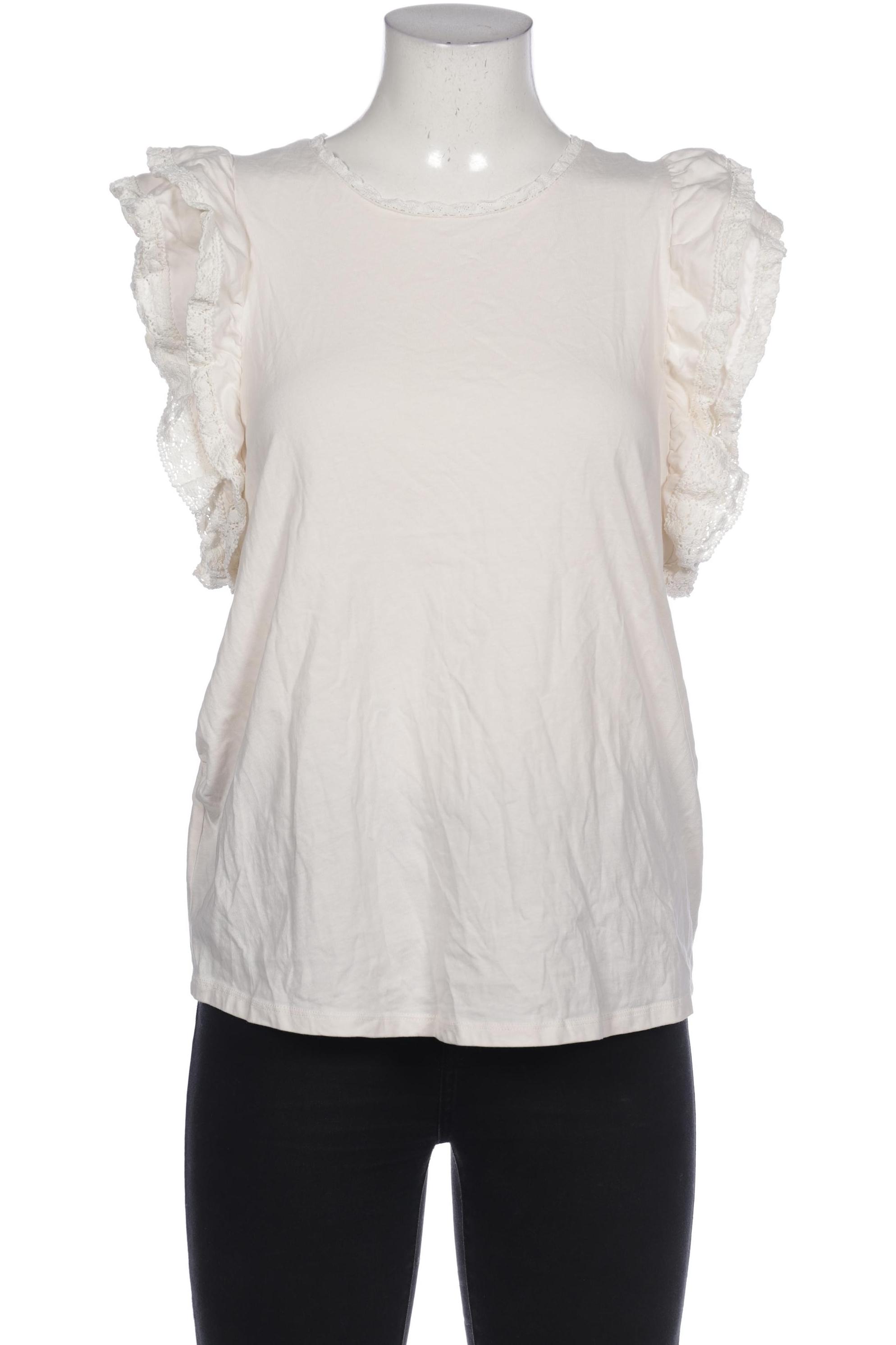 

H&M Mama Damen T-Shirt, cremeweiß, Gr. 42