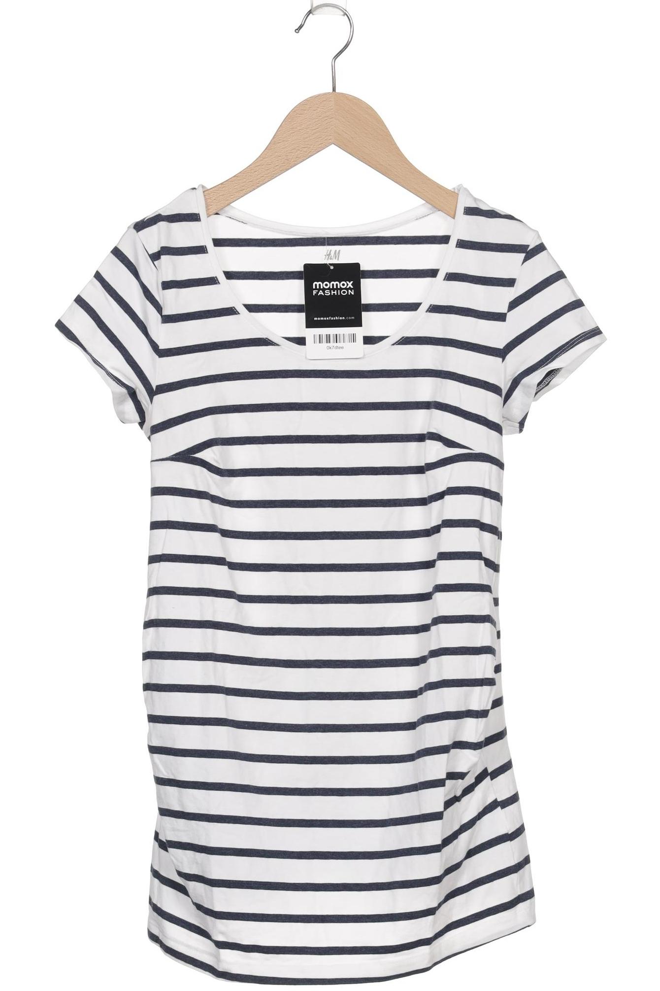 

H&M Mama Damen T-Shirt, weiß, Gr. 36