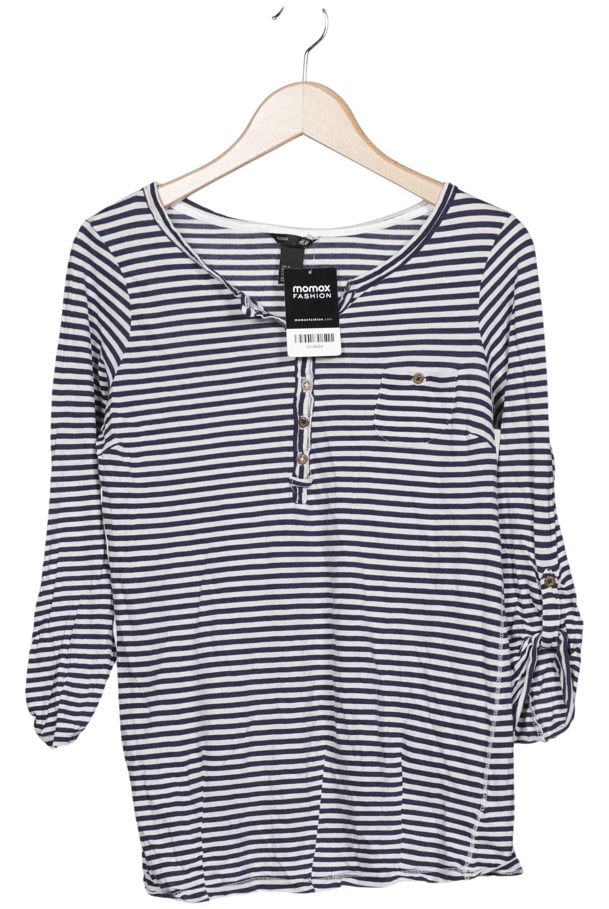 

H&M Mama Damen Langarmshirt, mehrfarbig, Gr. 38