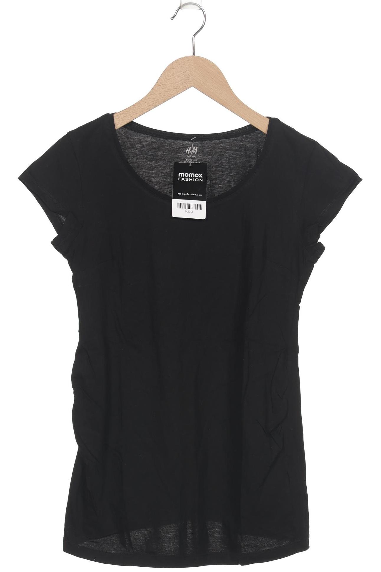

H&M Mama Damen T-Shirt, schwarz, Gr. 36