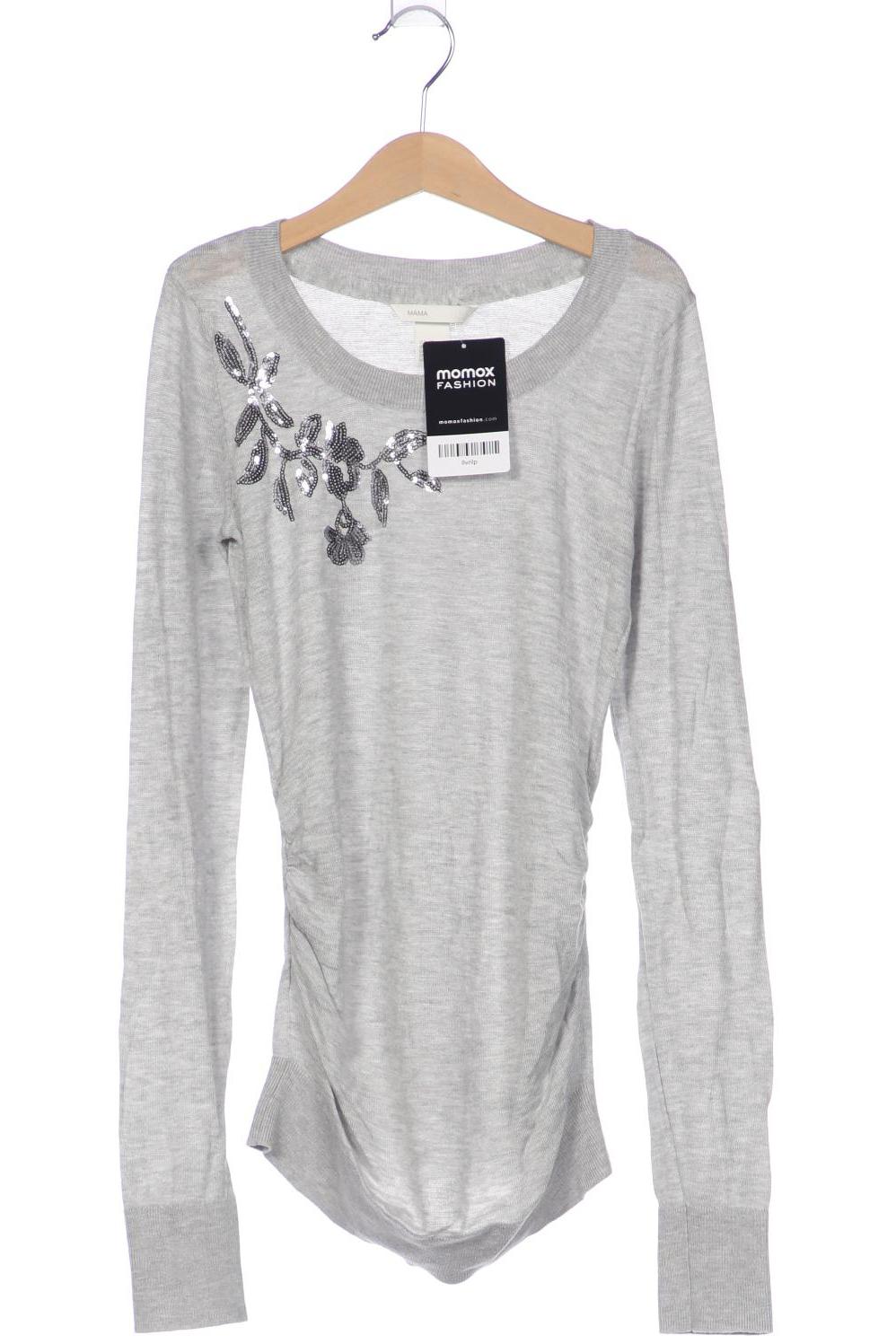 

H&M Mama Damen Pullover, grau, Gr. 34
