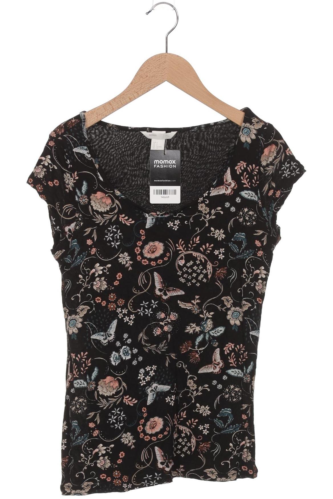 

H&M Mama Damen T-Shirt, schwarz, Gr. 36