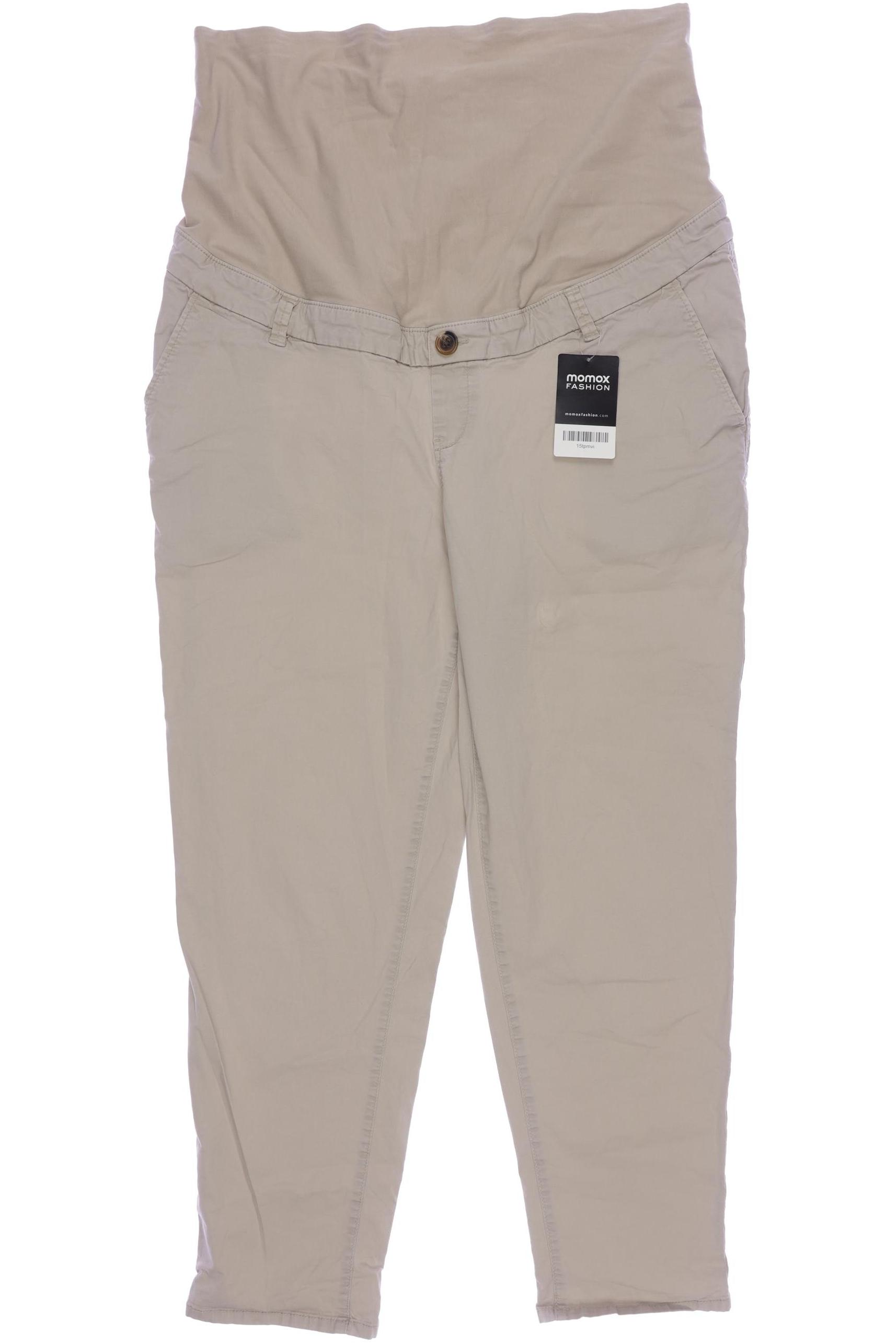 

H&M Mama Damen Stoffhose, cremeweiß, Gr. 0