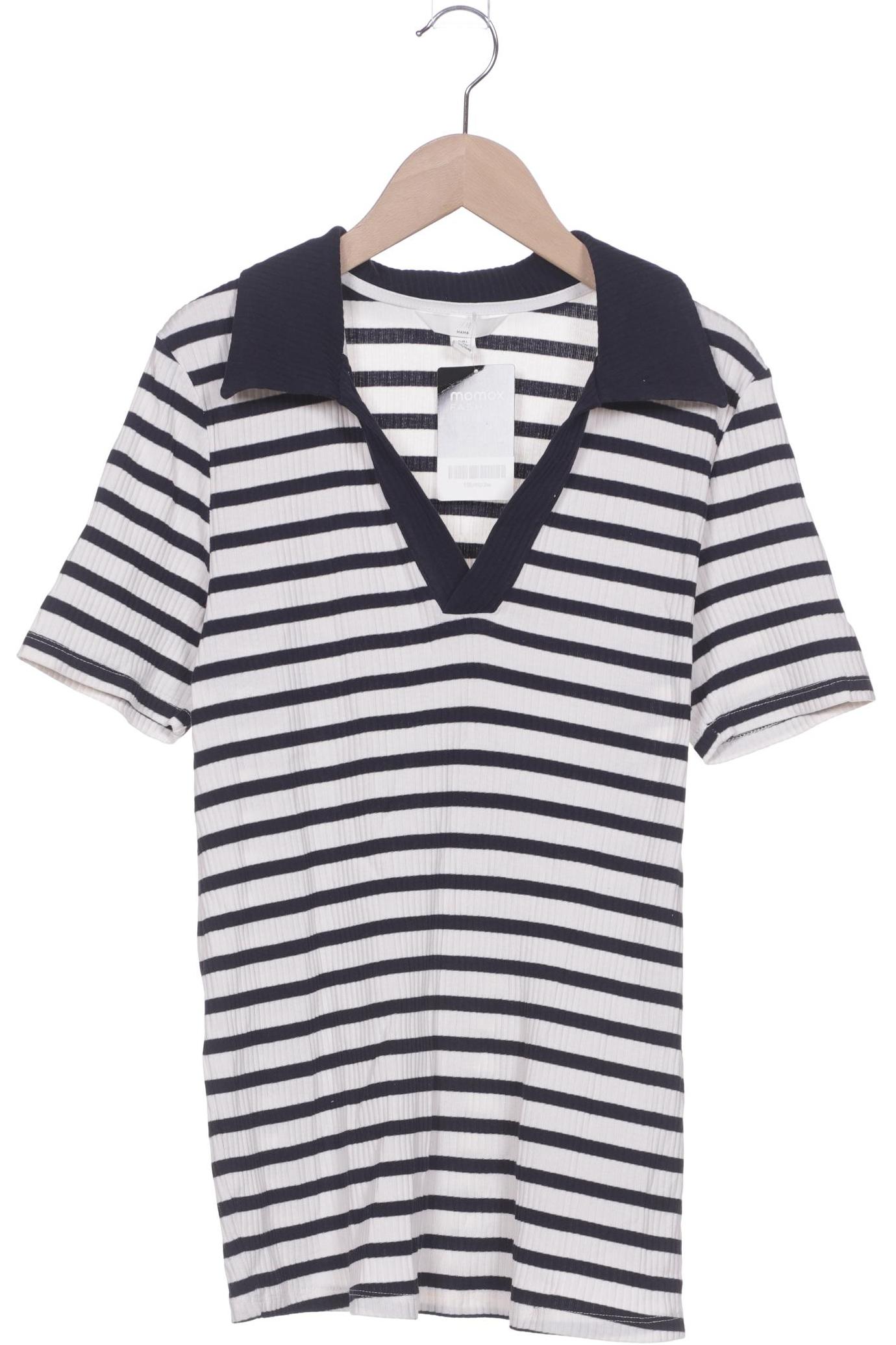

H&M Mama Damen Poloshirt, marineblau, Gr. 42