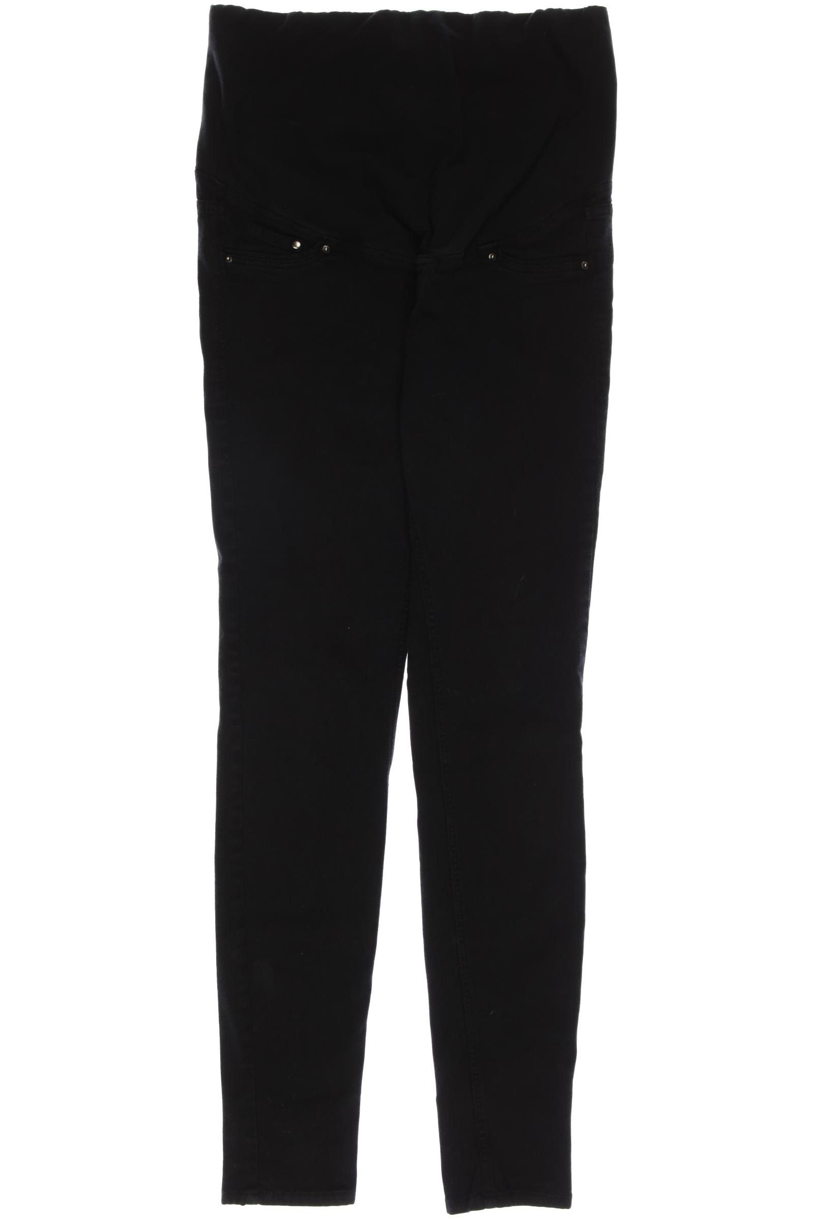 

H&M Mama Damen Jeans, schwarz