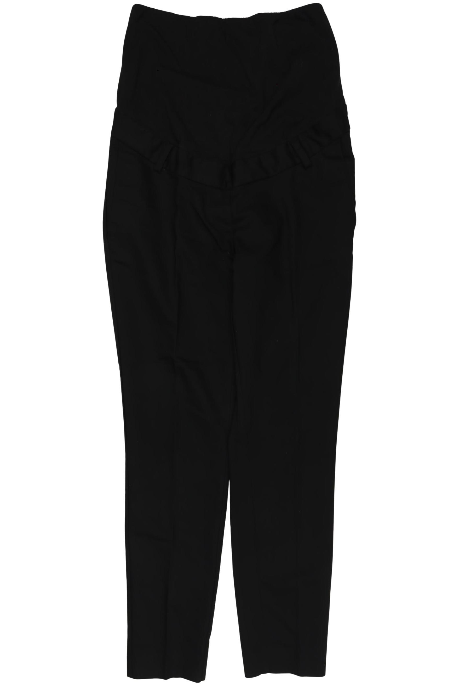 

H&M Mama Damen Stoffhose, schwarz, Gr. 0