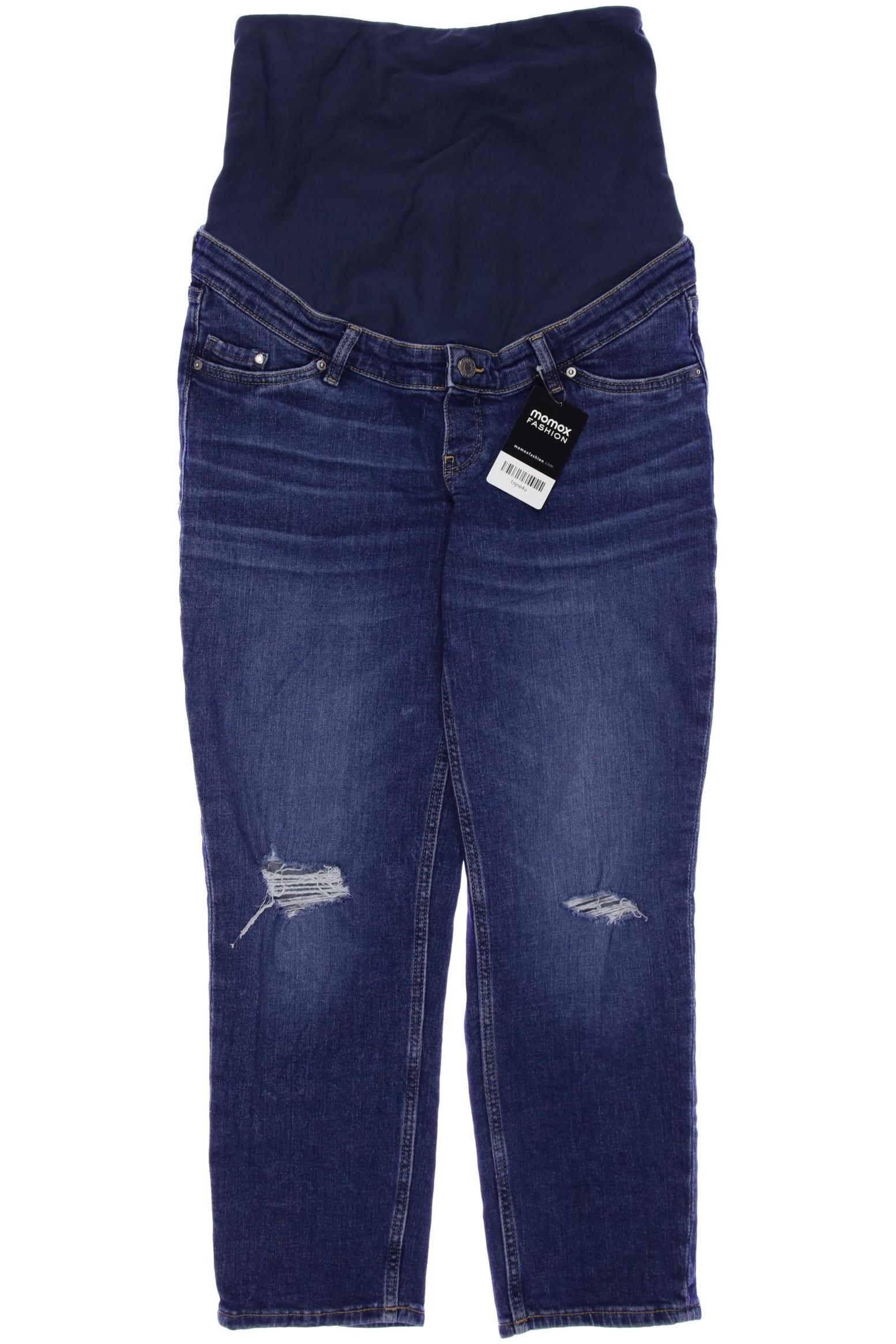 

H&M Mama Damen Stoffhose, blau, Gr. 0
