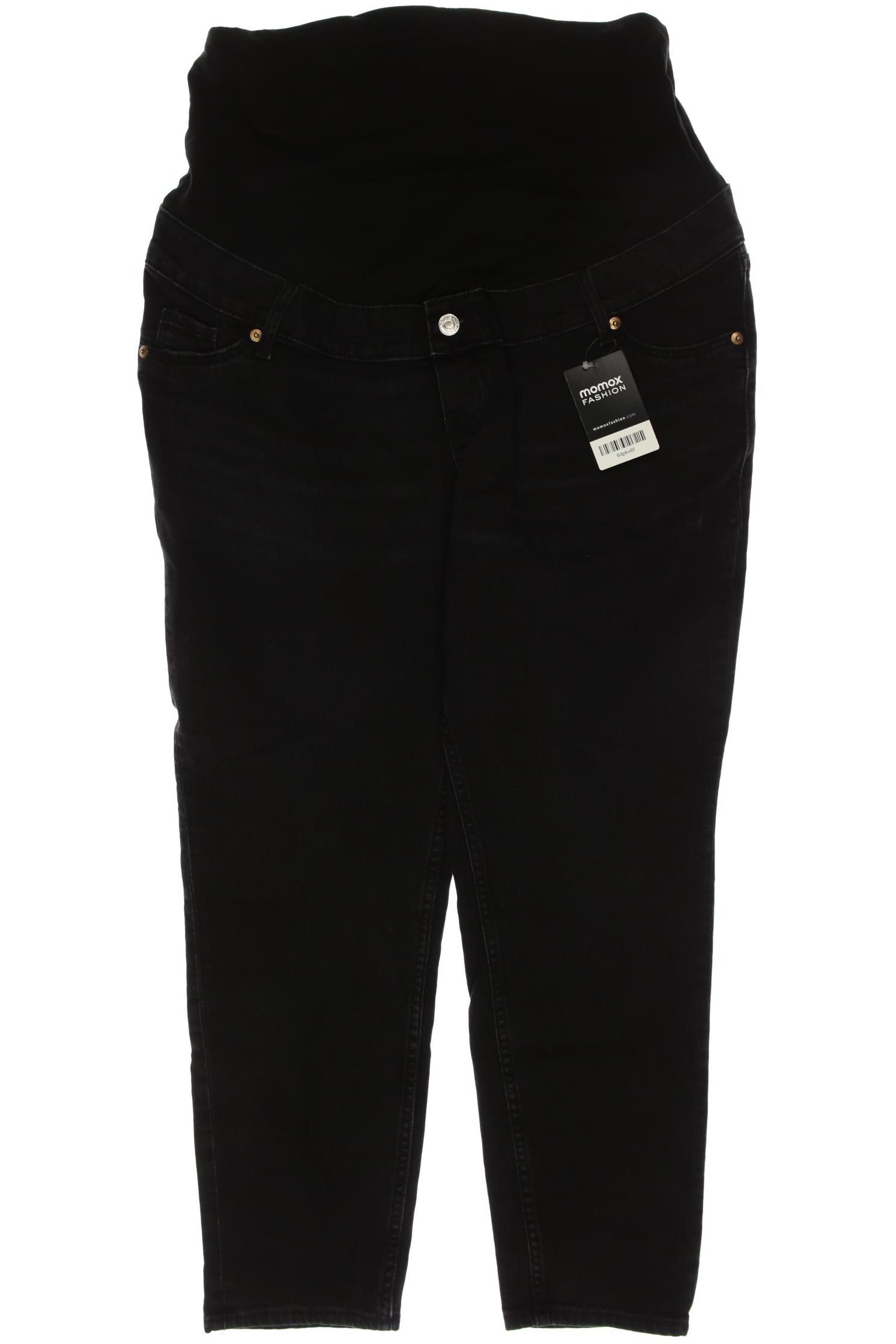 

H&M Mama Damen Jeans, schwarz
