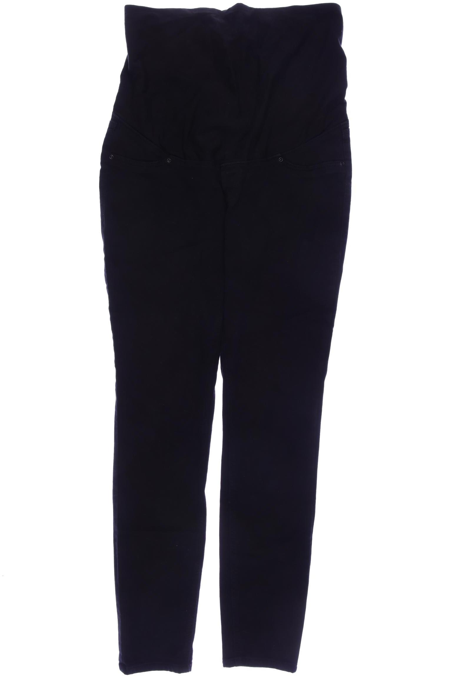 

H&M Mama Damen Jeans, schwarz
