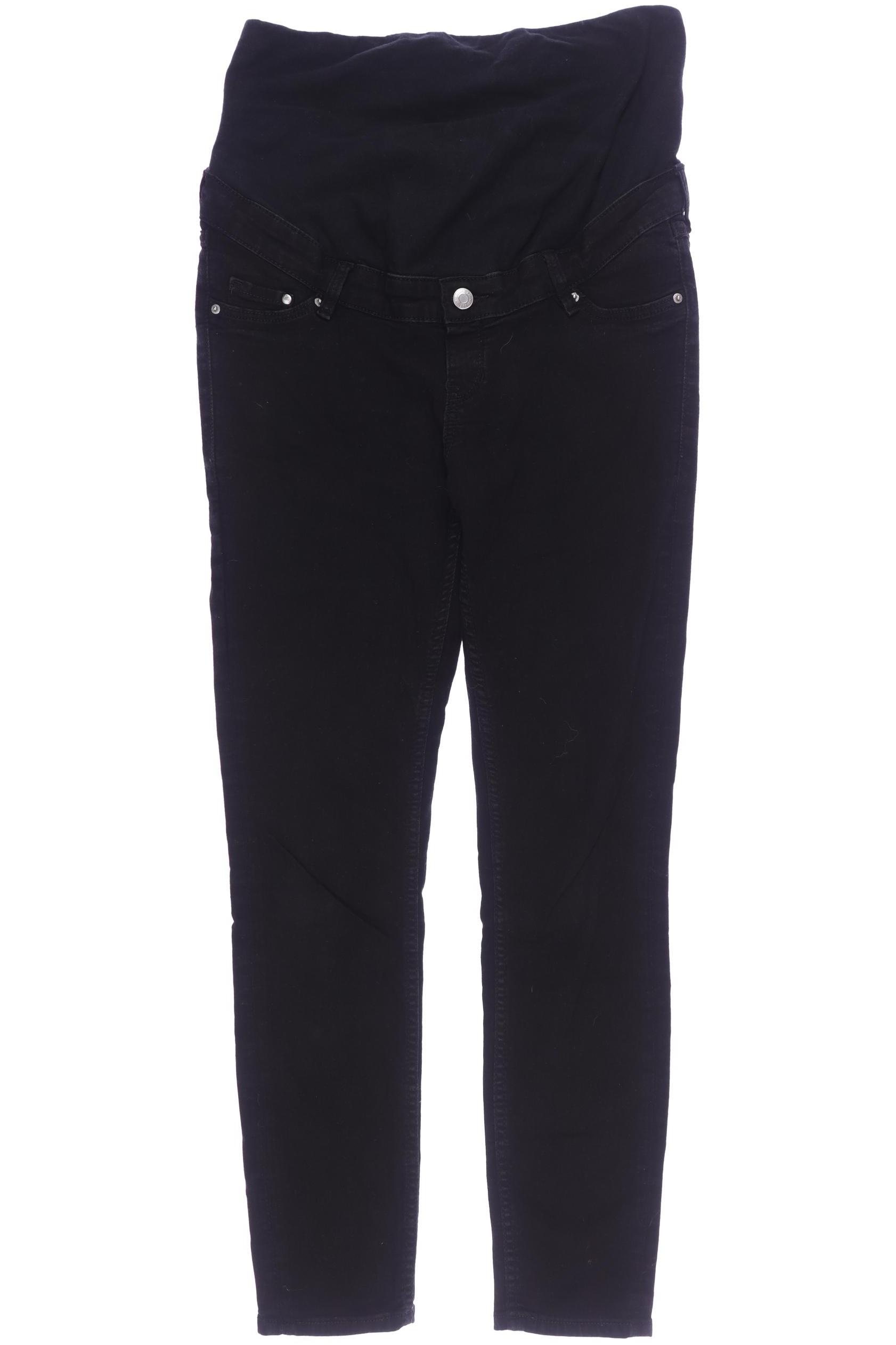

H&M Mama Damen Jeans, schwarz, Gr. 0