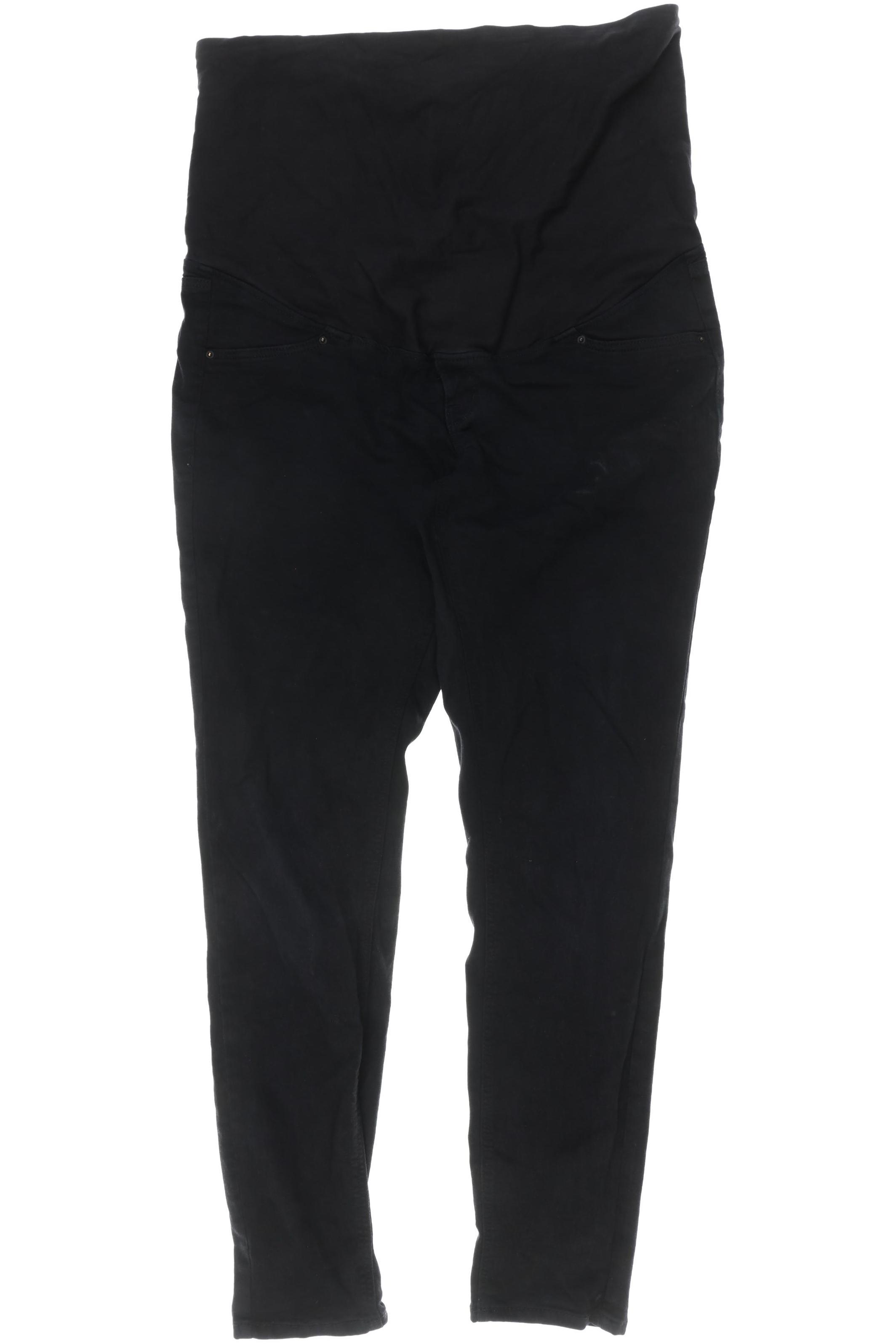 

H&M Mama Damen Jeans, schwarz, Gr. 46