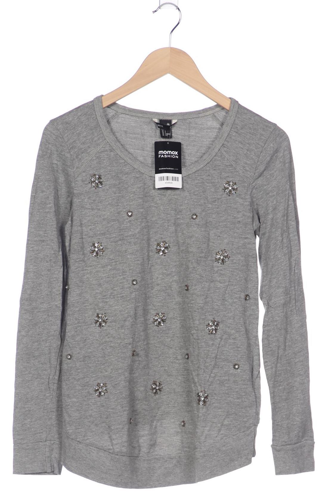 

H&M Mama Damen Langarmshirt, grau, Gr. 36