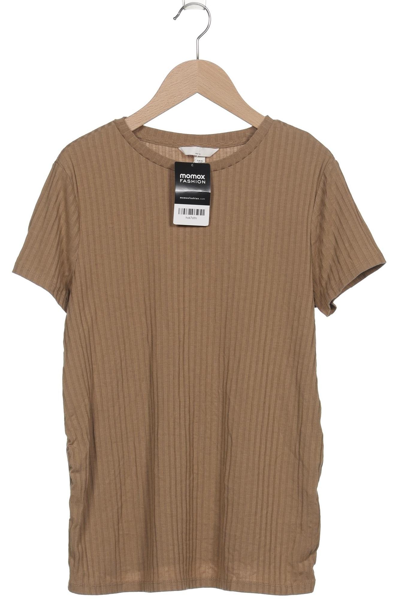 

H&M Mama Damen T-Shirt, beige, Gr. 34