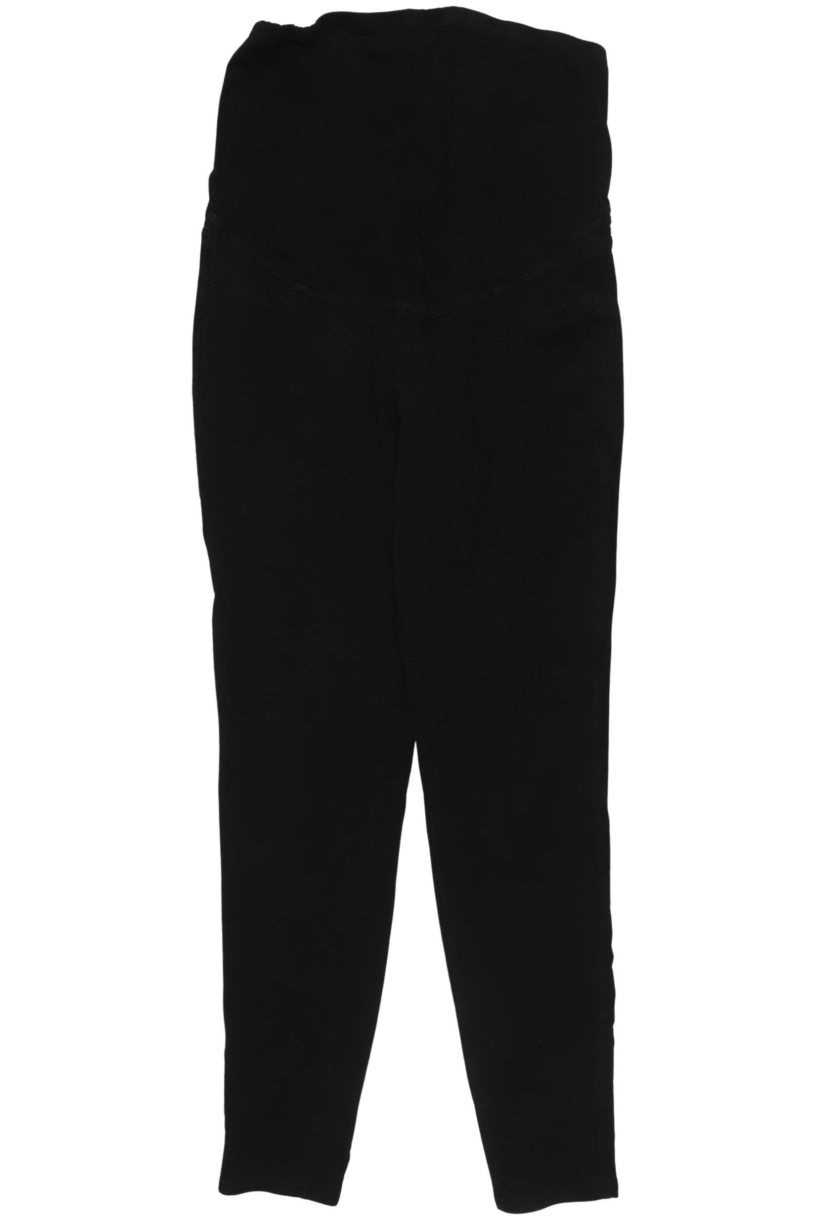 

H&M Mama Damen Stoffhose, schwarz, Gr. 0