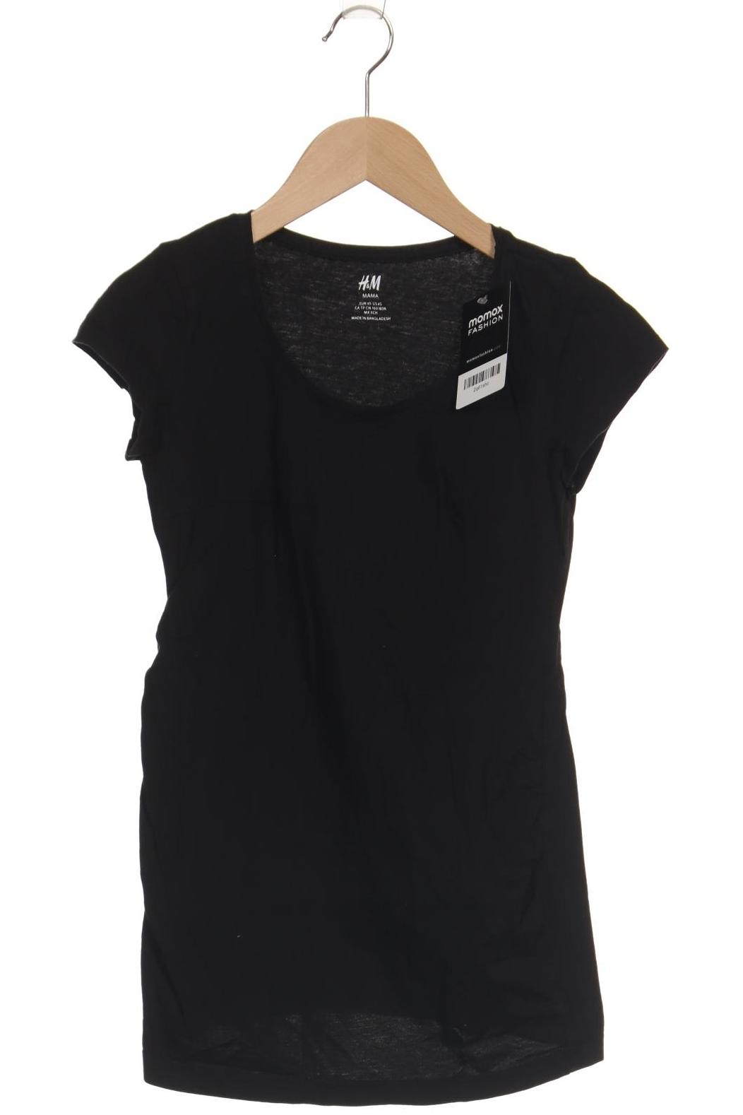 

H&M Mama Damen T-Shirt, schwarz, Gr. 34