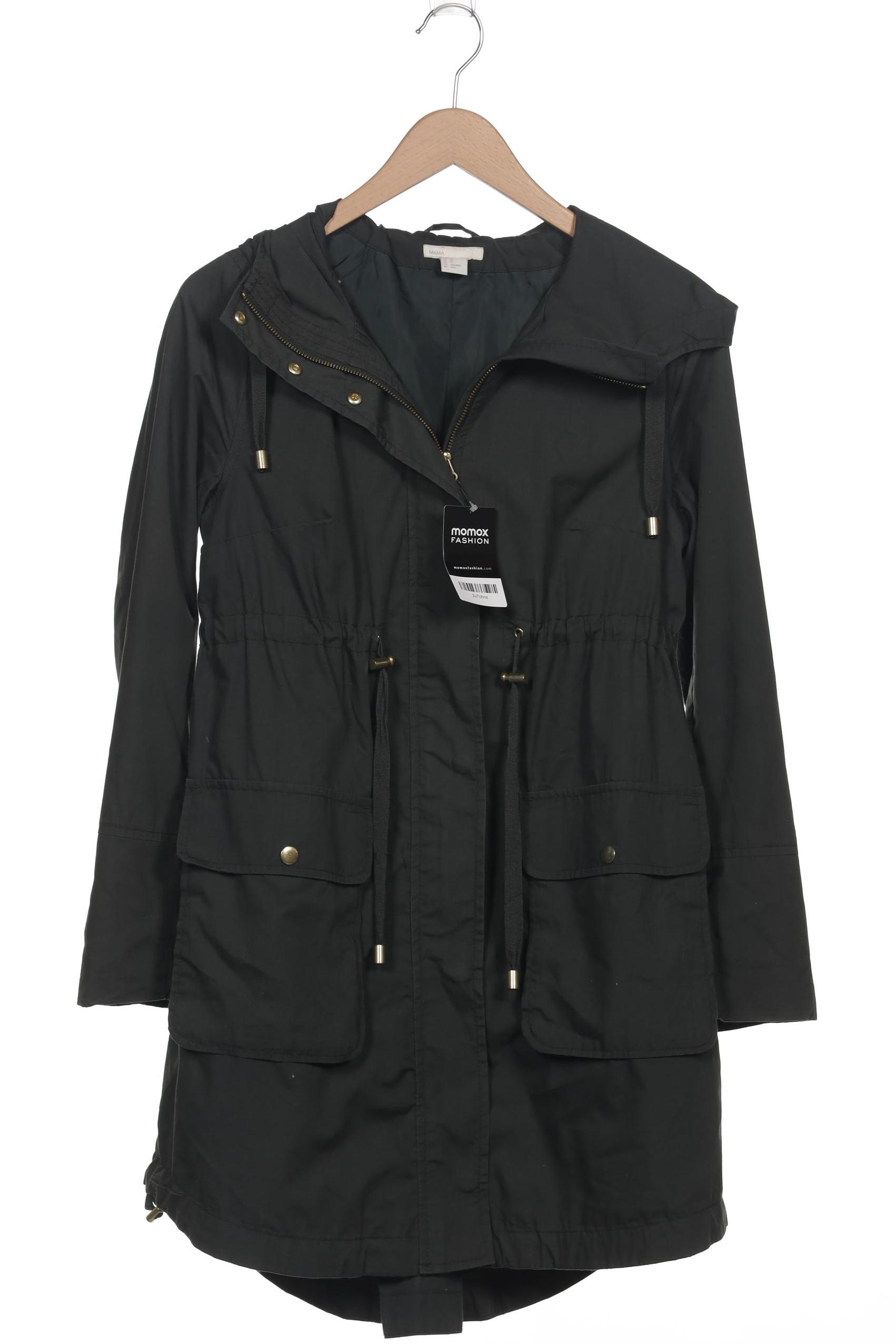 

H&M Mama Damen Mantel, grün, Gr. 34