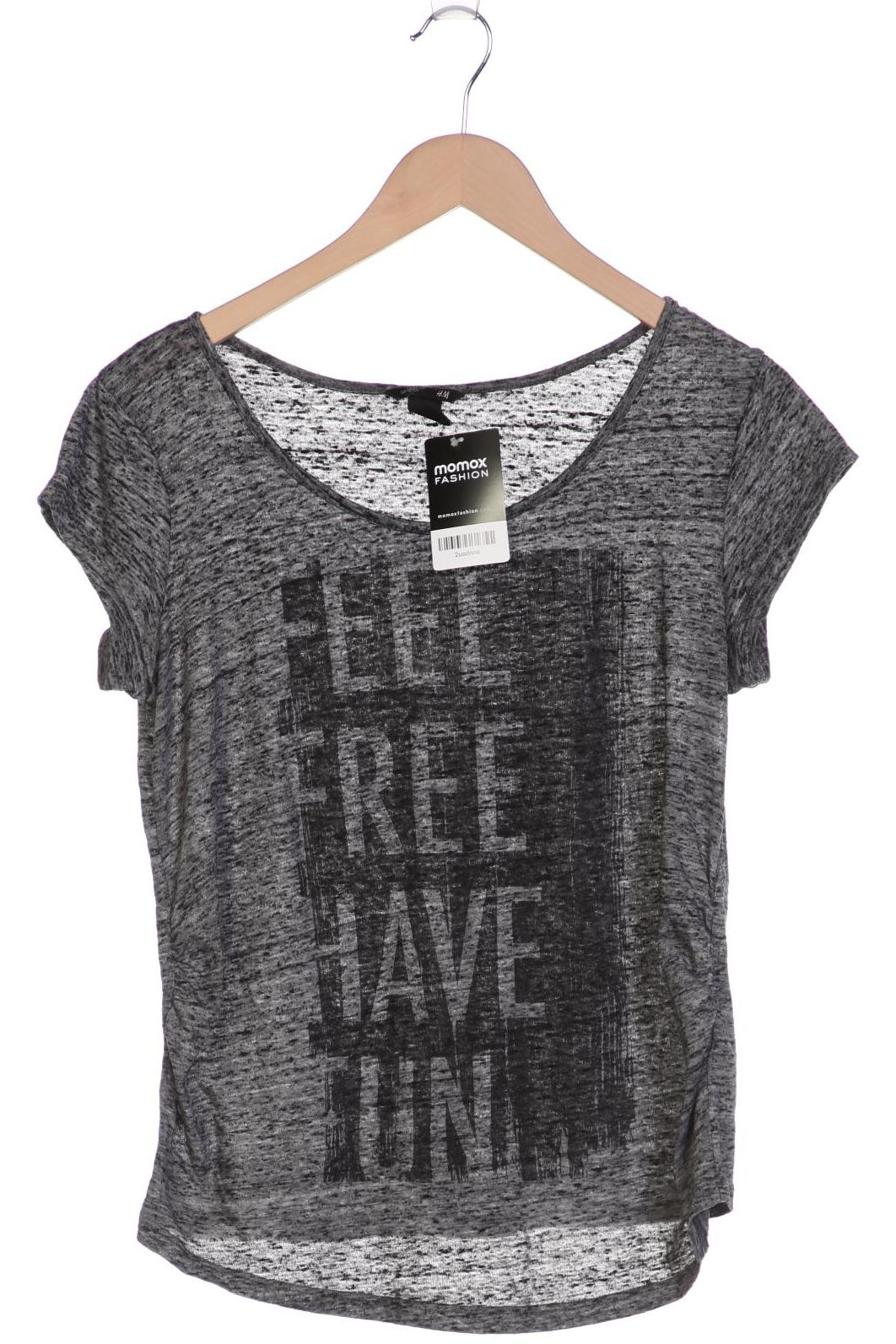 

H&M Mama Damen T-Shirt, grau, Gr. 42
