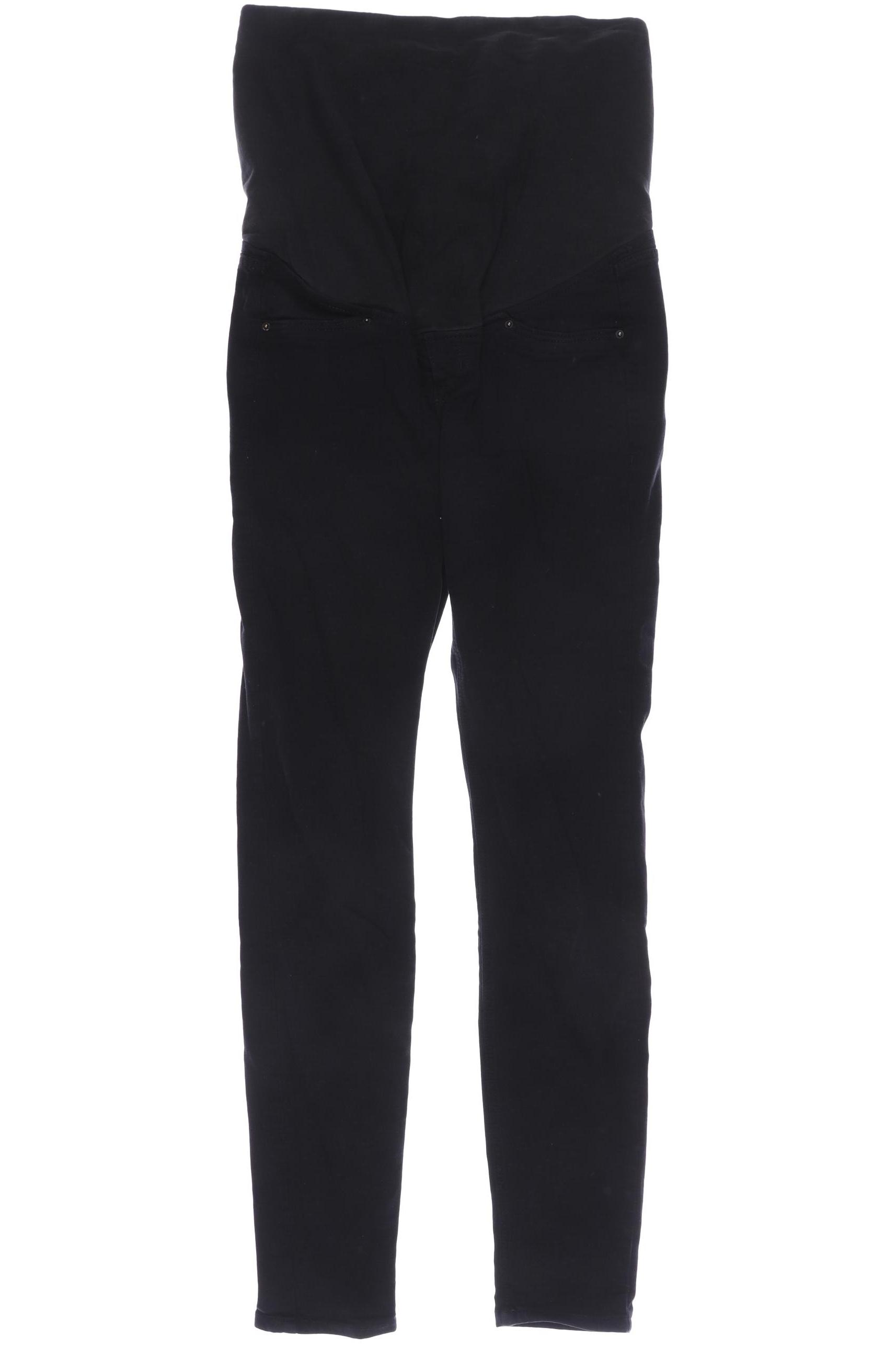 

H&M Mama Damen Jeans, schwarz, Gr. 38