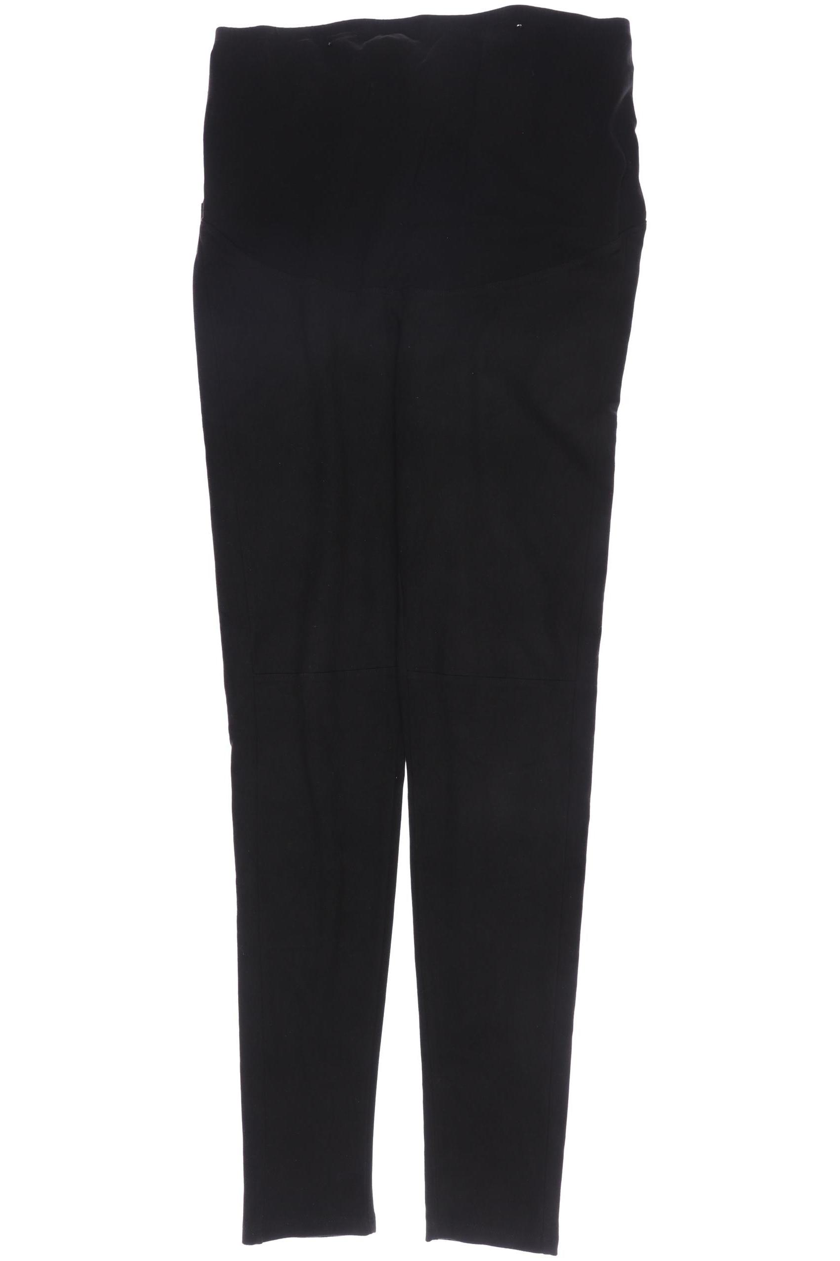 

H&M Mama Damen Stoffhose, schwarz, Gr. 0
