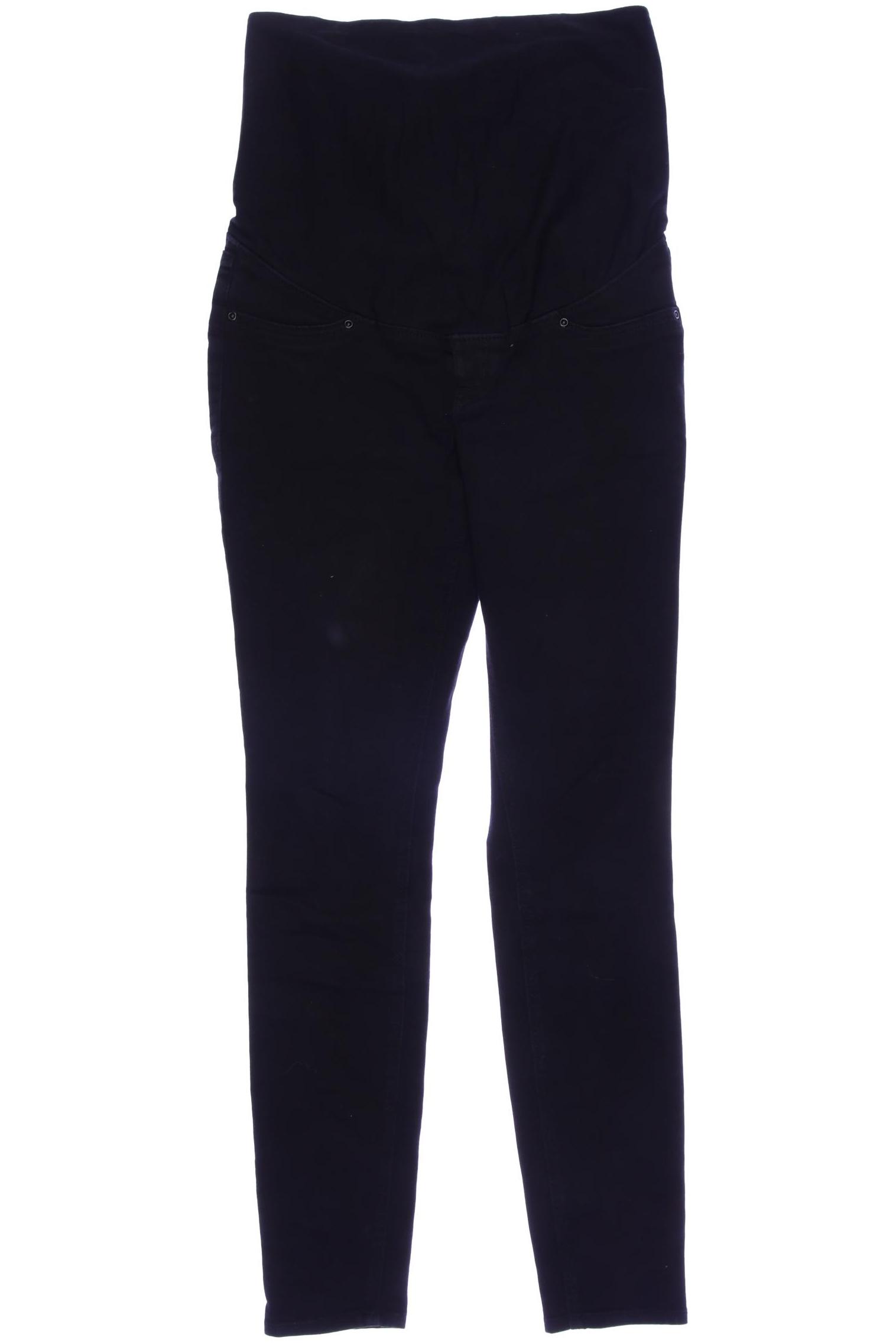 

H&M Mama Damen Stoffhose, schwarz, Gr. 0