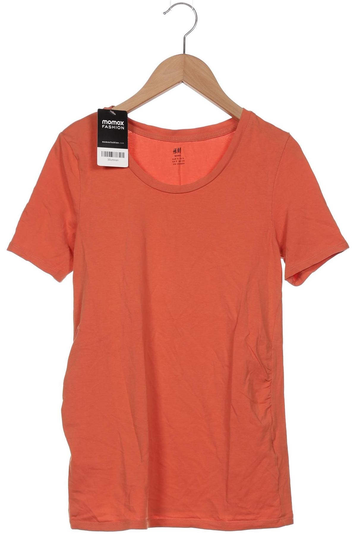

H&M Mama Damen T-Shirt, orange, Gr. 36