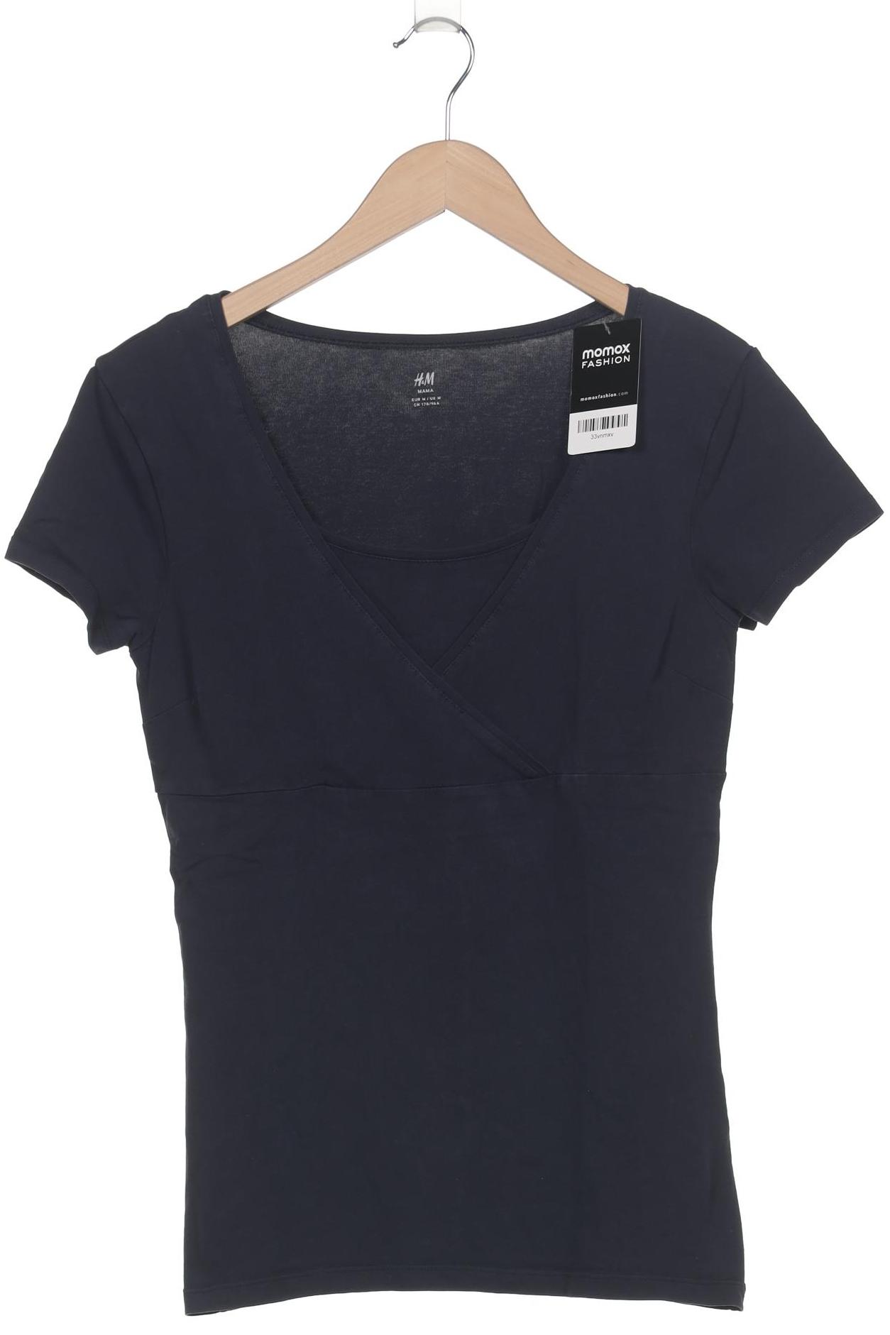 

H&M Mama Damen T-Shirt, marineblau, Gr. 38