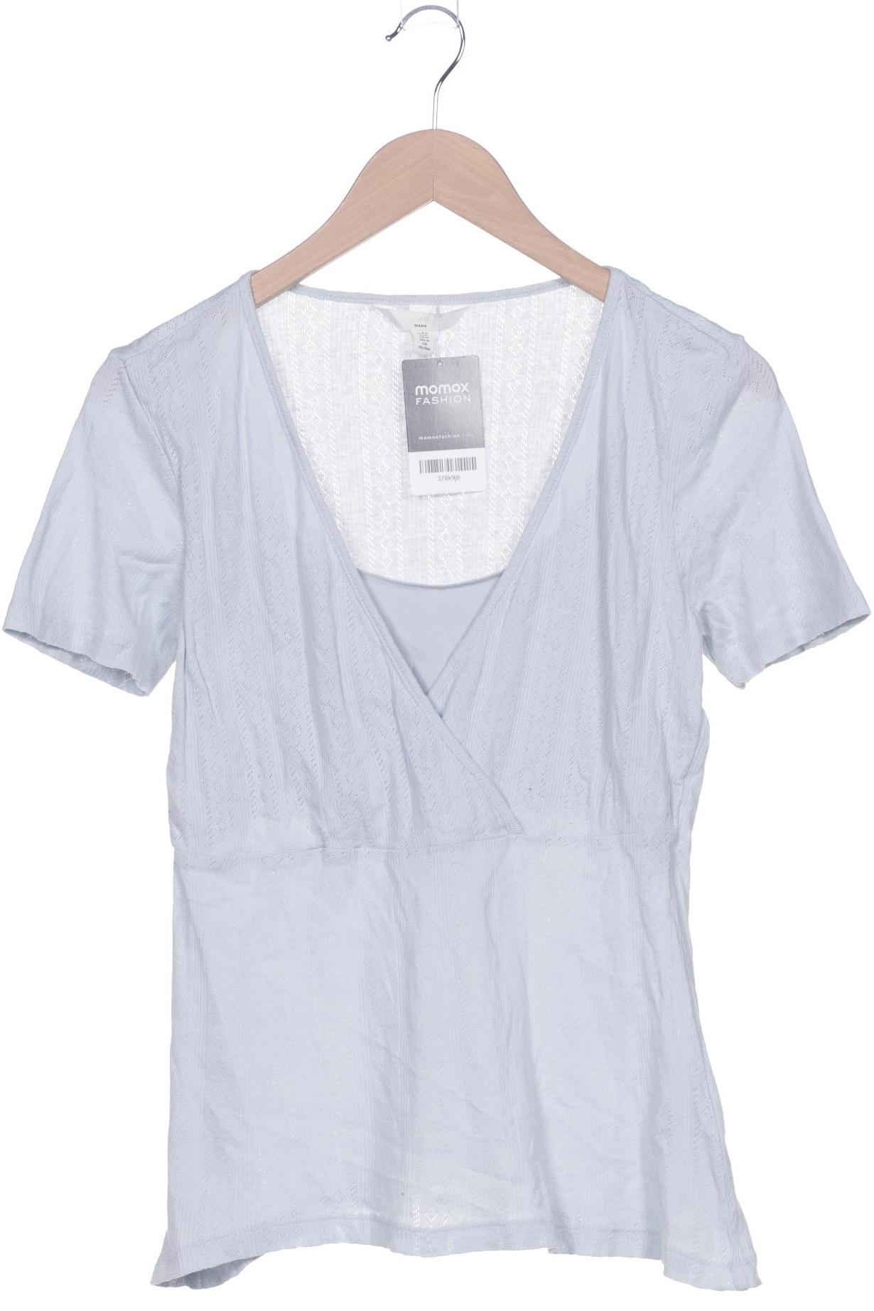 

H&M Mama Damen T-Shirt, hellblau