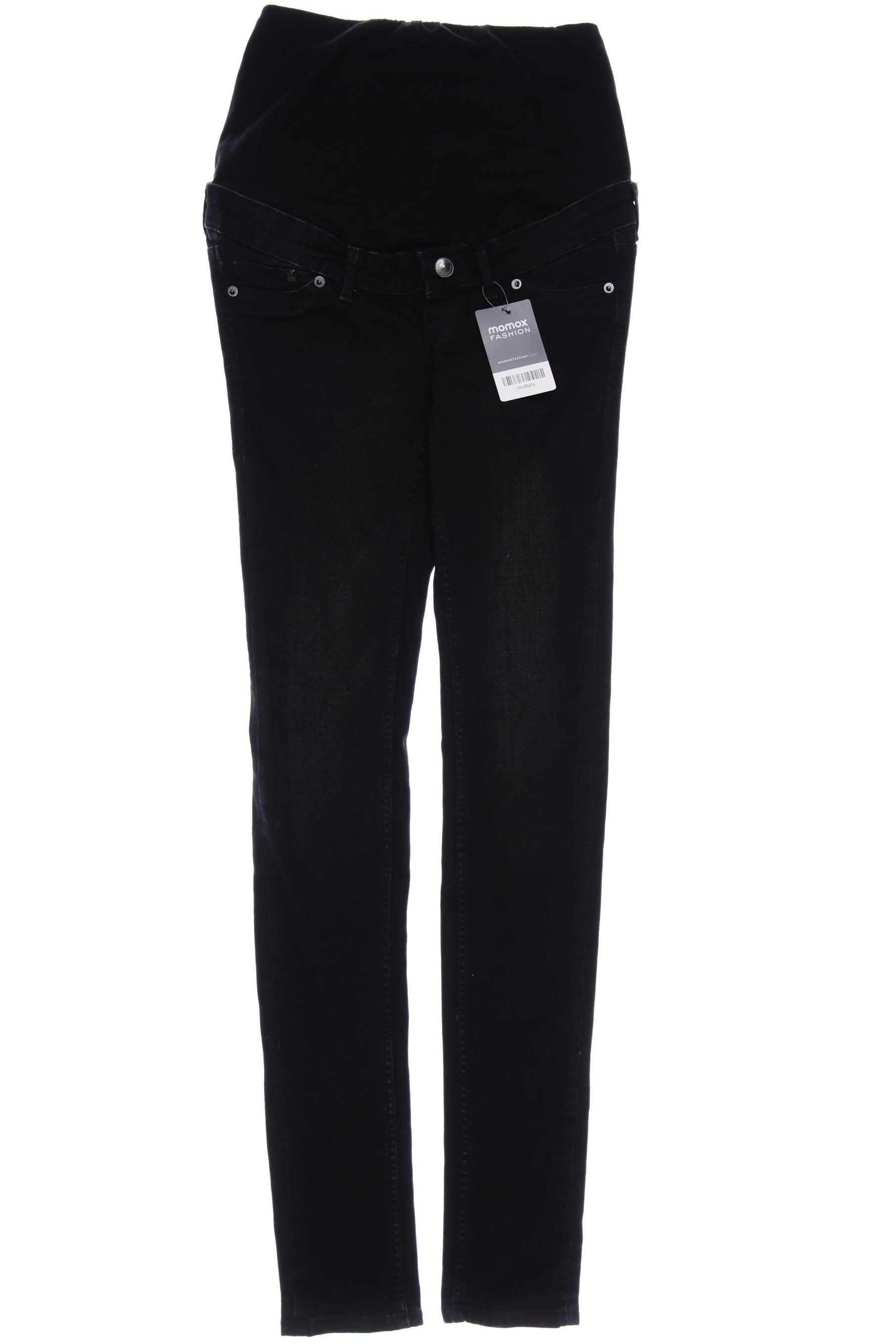 

H&M Mama Damen Jeans, schwarz, Gr. 34