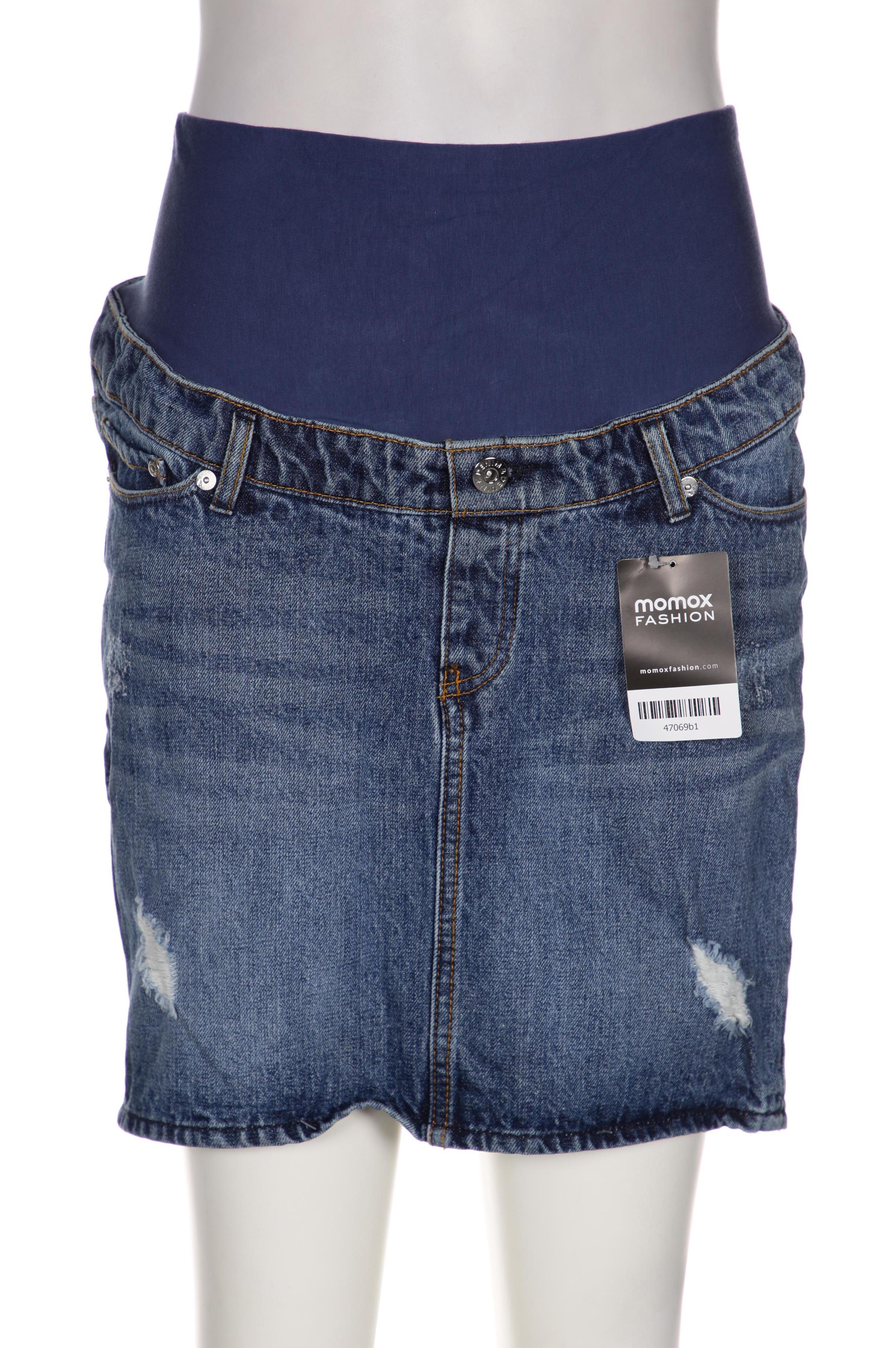 

H&M Mama Damen Rock, blau, Gr. 36