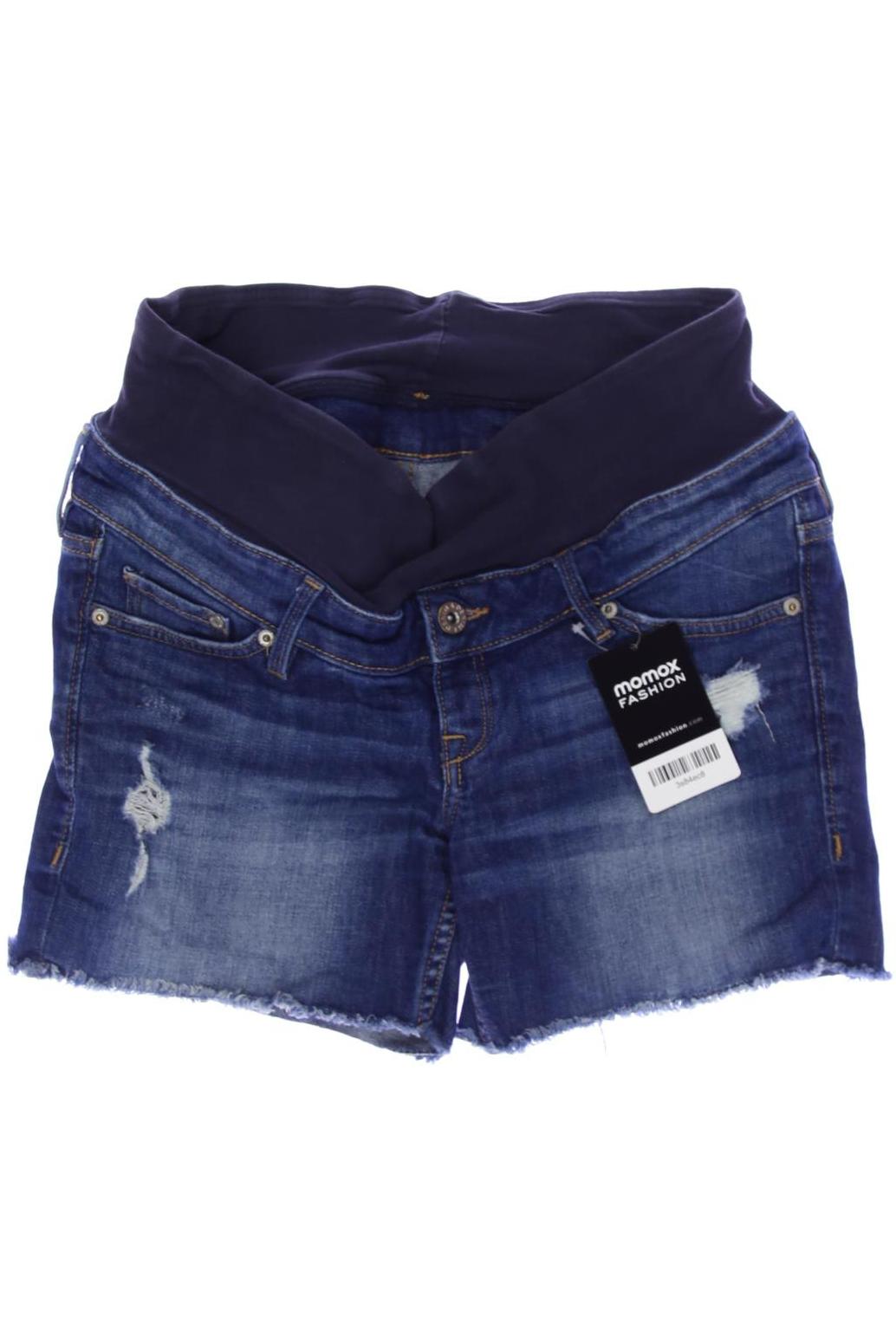 

H&M Mama Damen Shorts, blau