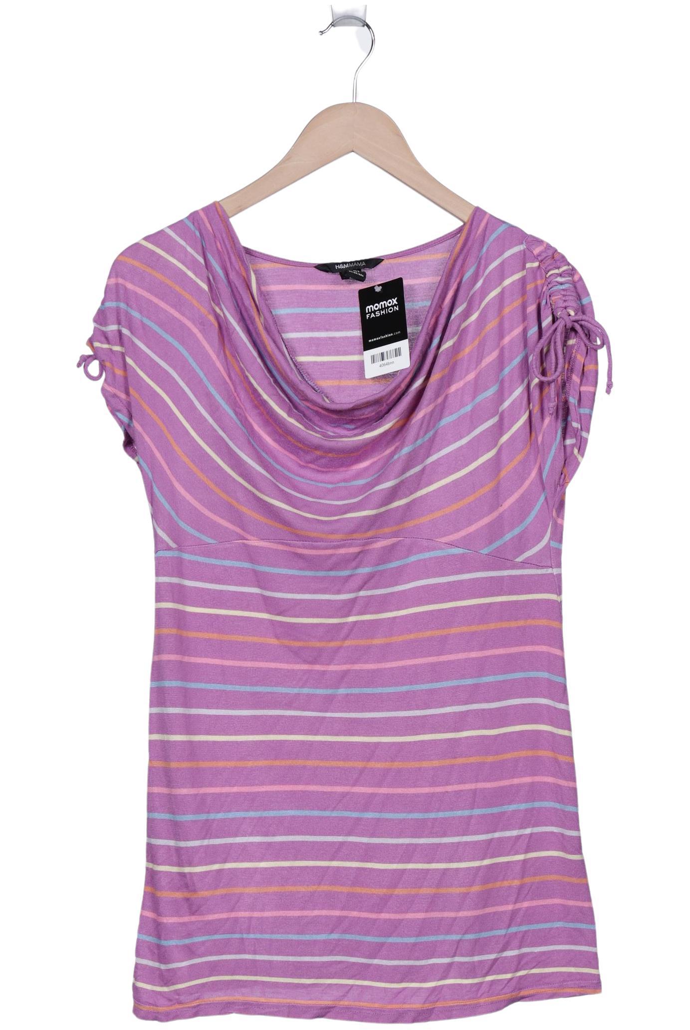 

H&M Mama Damen T-Shirt, flieder, Gr. 36