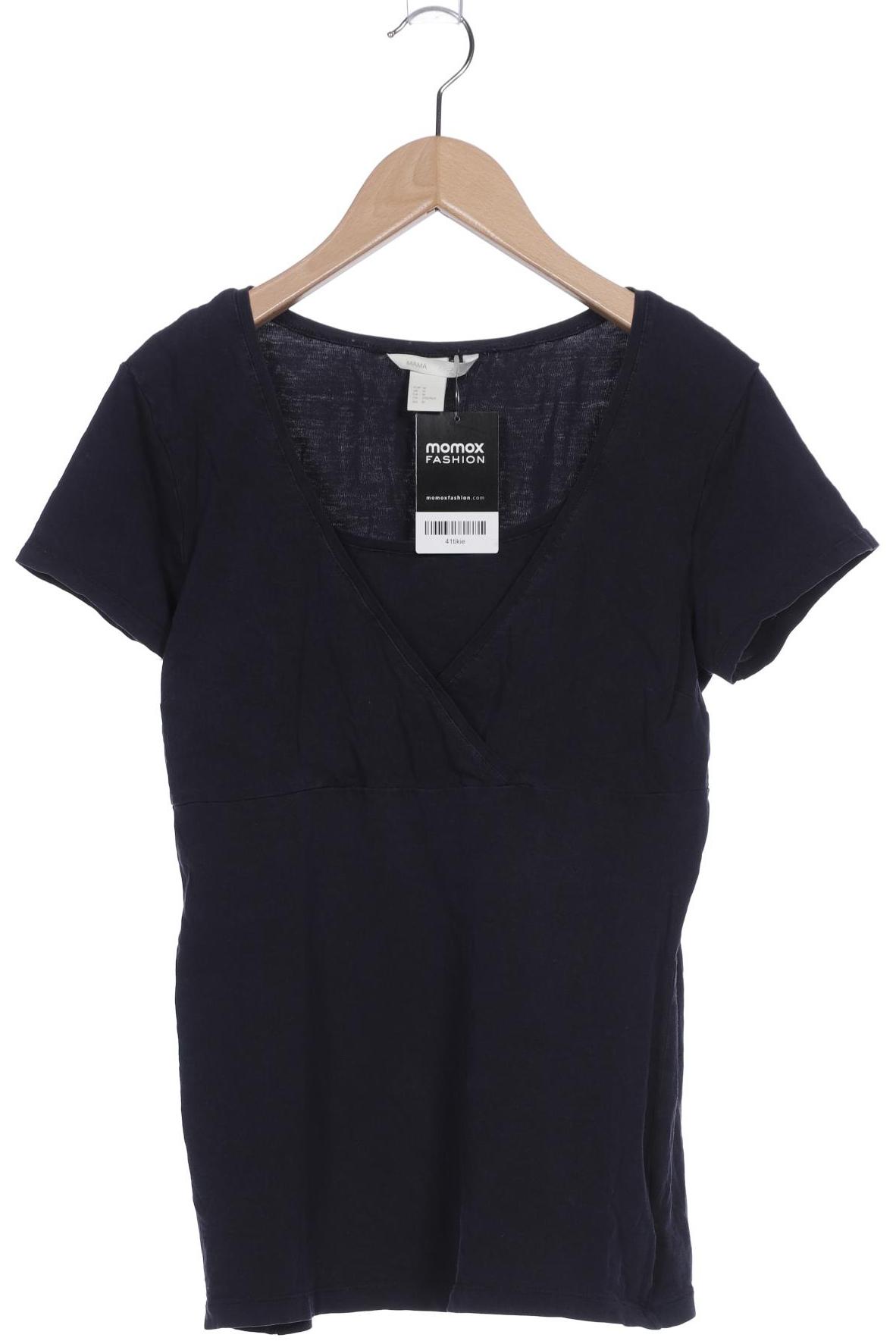 

H&M Mama Damen T-Shirt, marineblau, Gr. 38