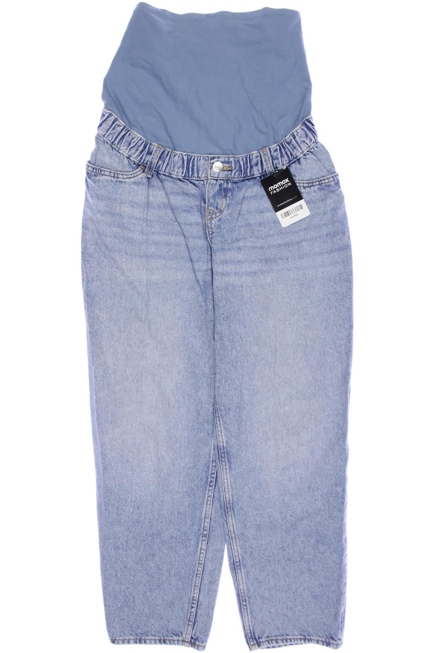 

H&M Mama Damen Jeans, hellblau, Gr. 0