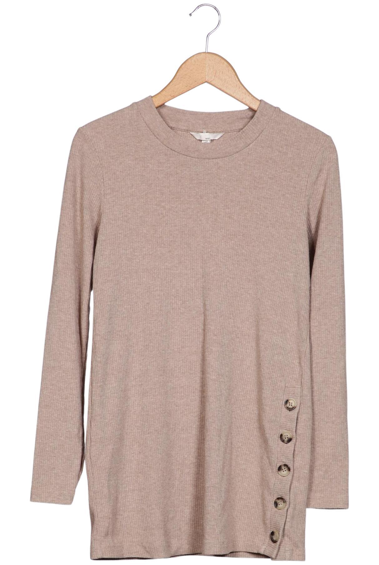 

H&M Mama Damen Langarmshirt, beige, Gr. 38