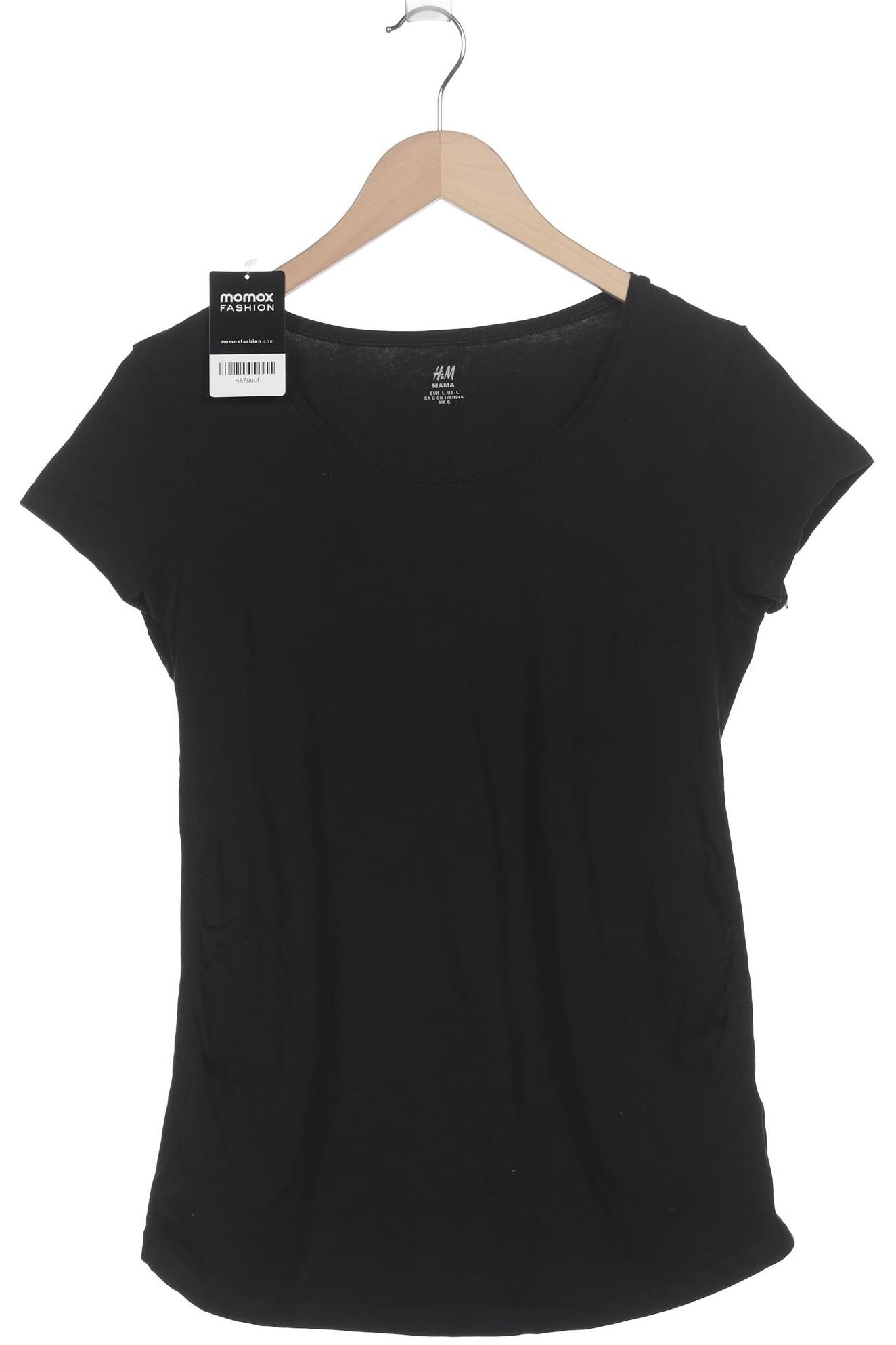

H&M Mama Damen T-Shirt, schwarz, Gr. 42