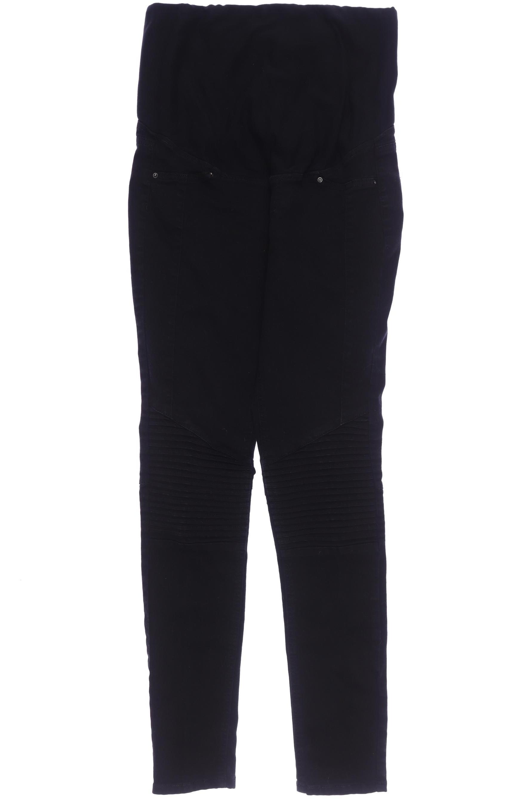 

H&M Mama Damen Jeans, schwarz, Gr. 42